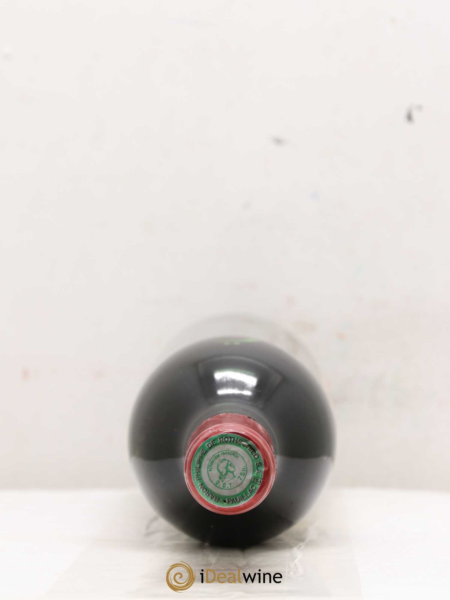 Château Mouton Rothschild 1er Grand Cru Classé 1976 - Lot de 1 bouteille - 1