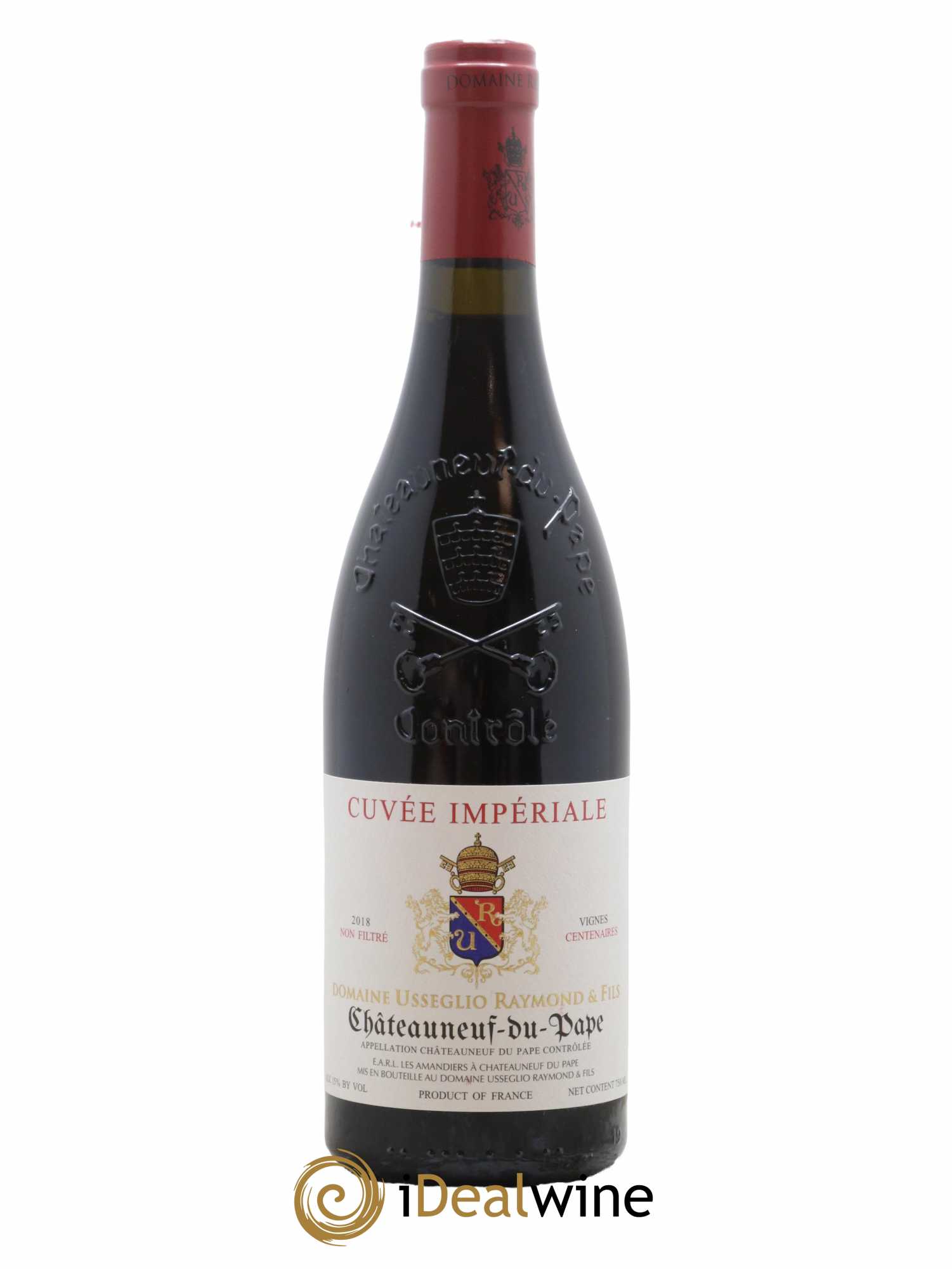 Châteauneuf-du-Pape Cuvée Impériale Raymond Usseglio & Fils (Domaine) 2018 - Lot de 1 bouteille - 0