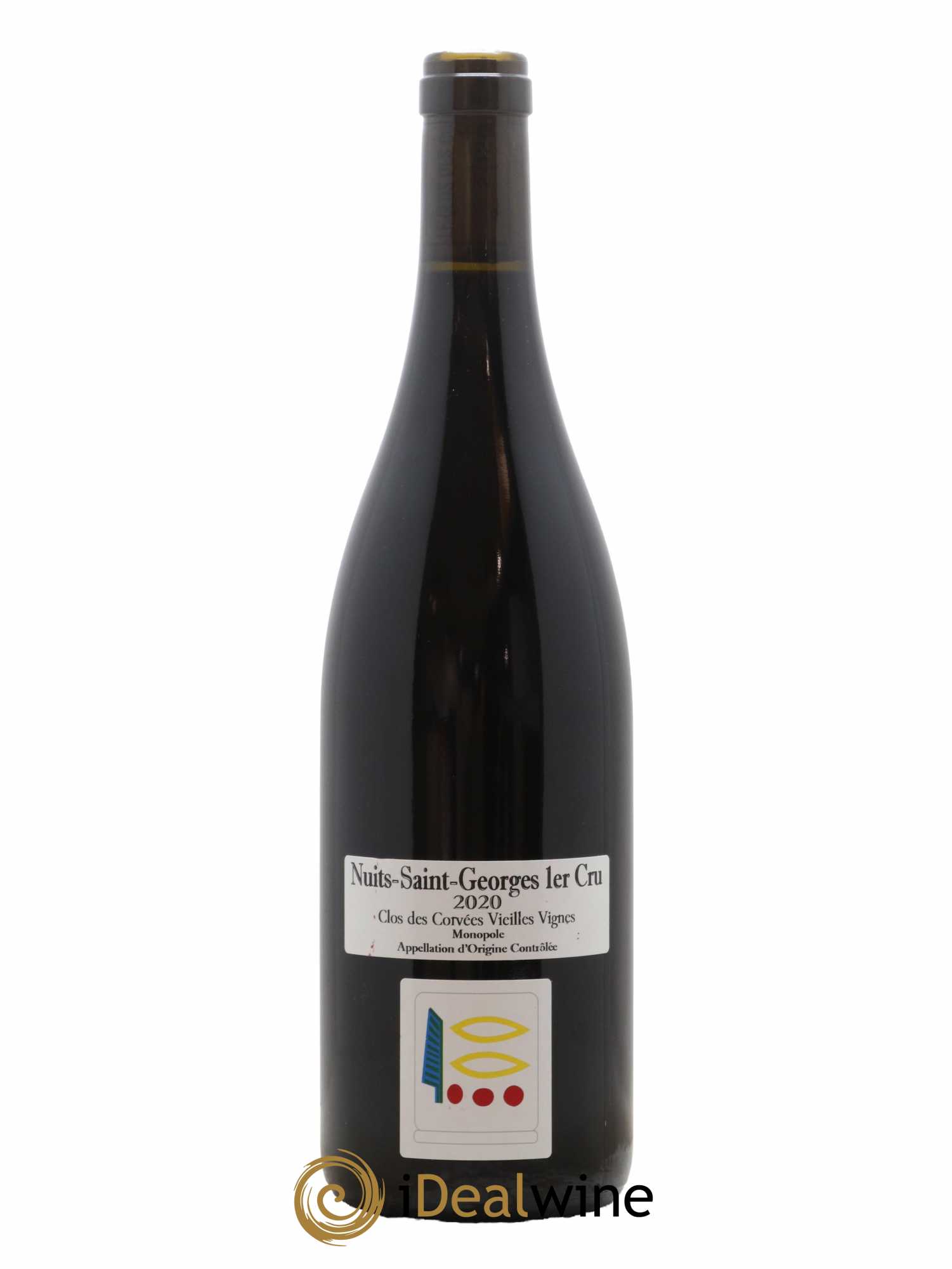 Nuits-Saint-Georges 1er Cru Le Clos des Corvées Vieilles Vignes Prieuré Roch 2020 - Lot de 1 bouteille - 0