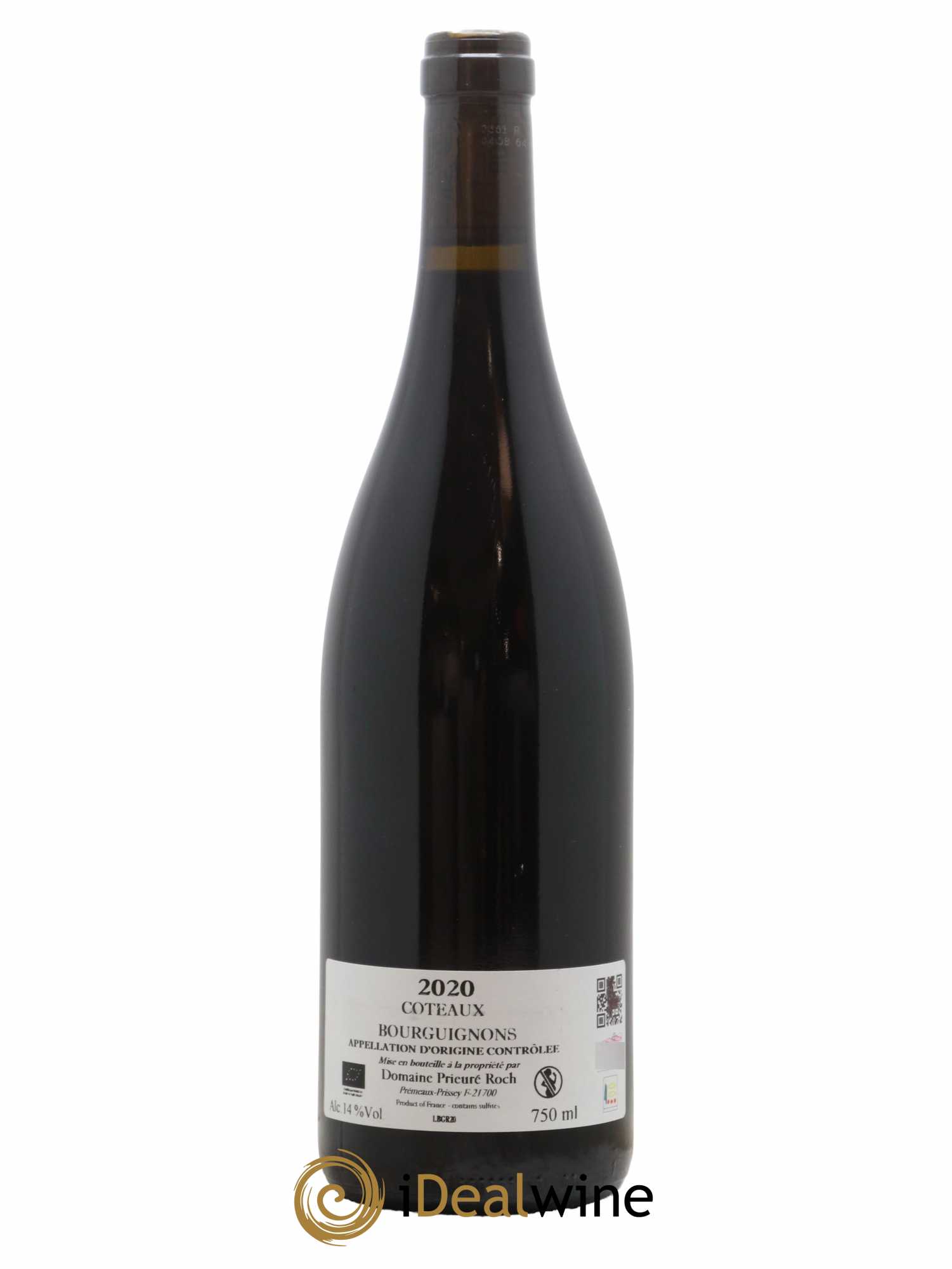 Coteaux Bourguignons Prieuré Roch 2020 - Lot de 1 bouteille - 1