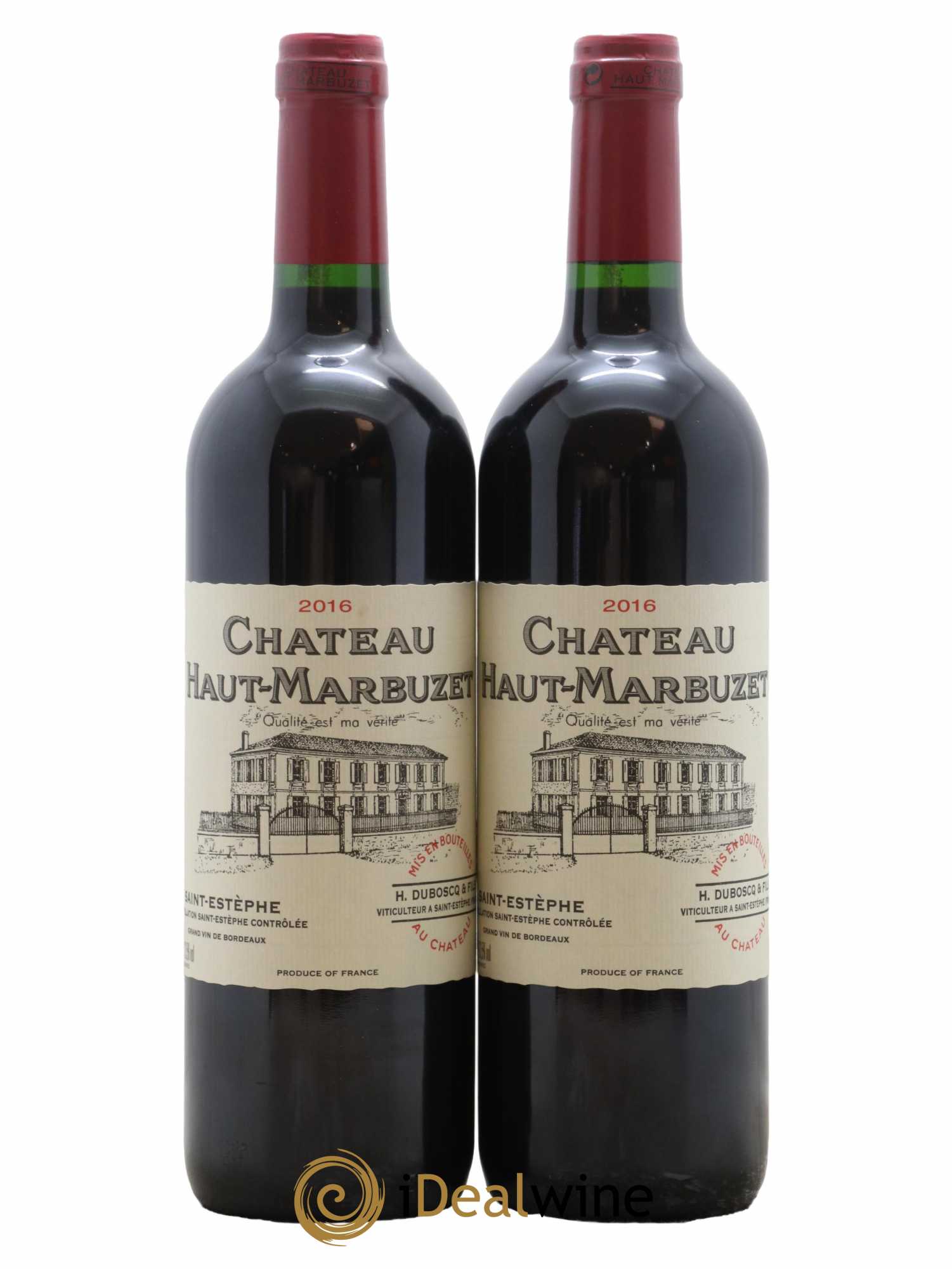 Château Haut Marbuzet 2016 - Lot de 2 bouteilles - 0