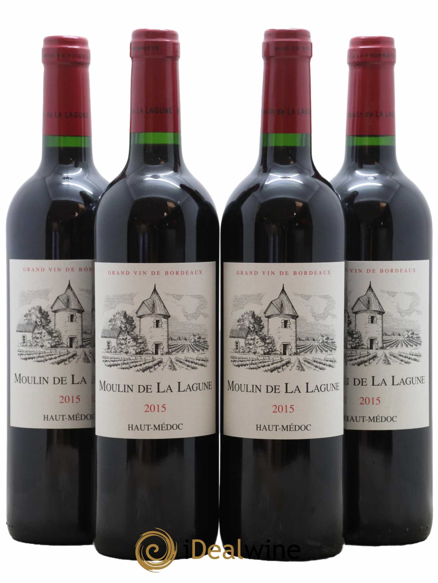 Moulin de La Lagune Second Vin 2015 - Lot de 4 bouteilles - 0
