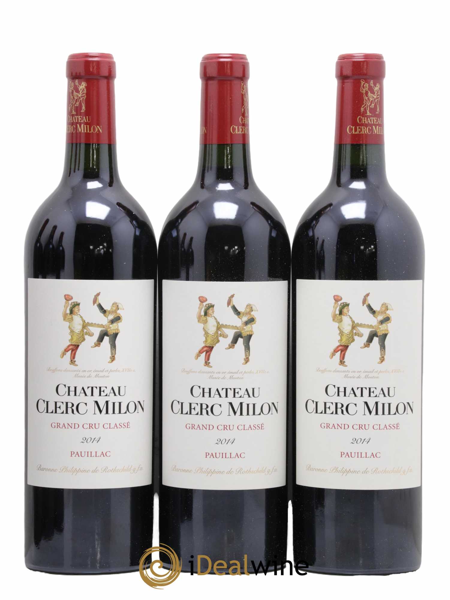Château Clerc Milon 5ème Grand Cru Classé 2014 - Lot of 6 bottles - 1