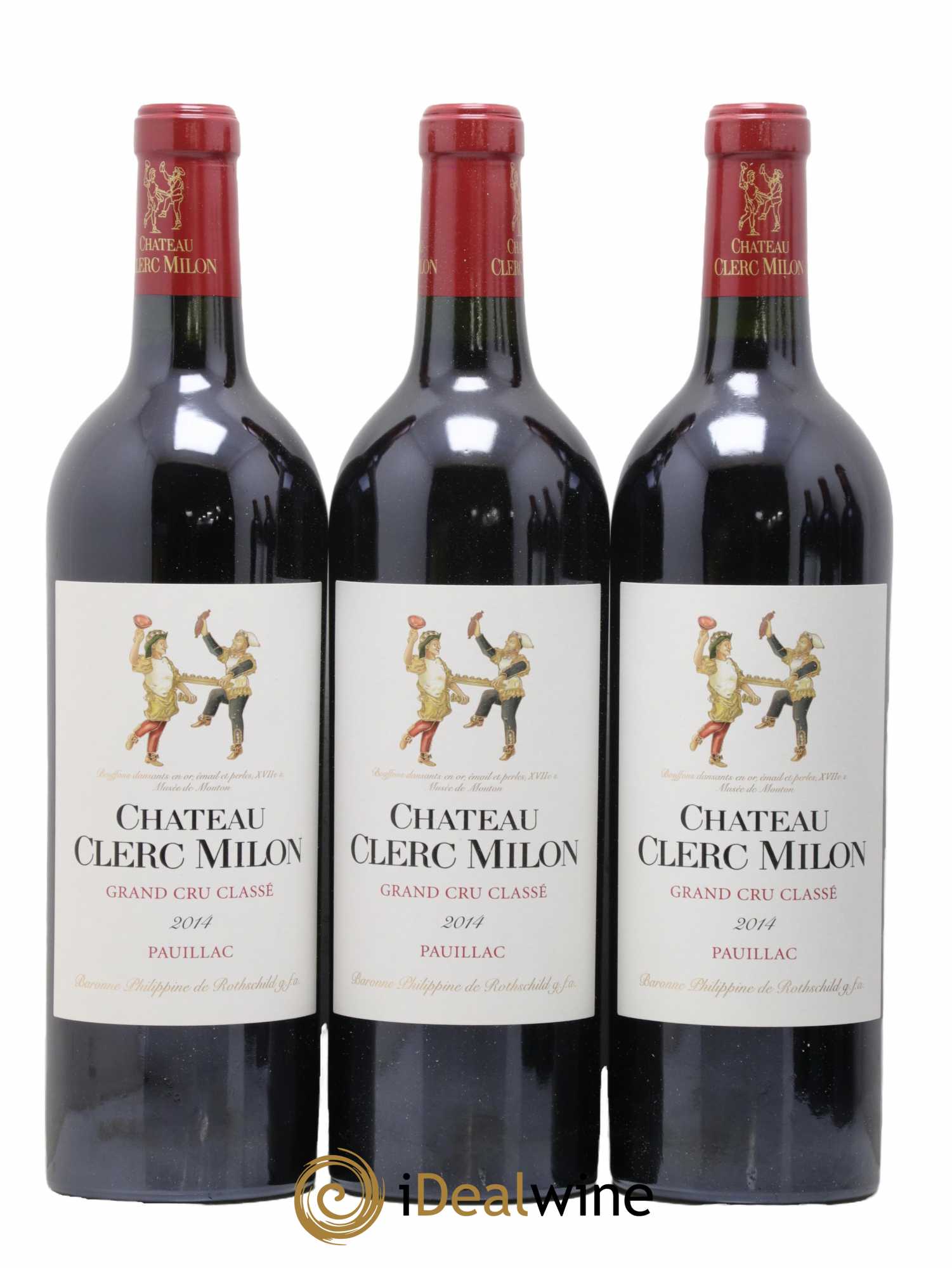 Château Clerc Milon 5ème Grand Cru Classé 2014 - Lot of 6 bottles - 2