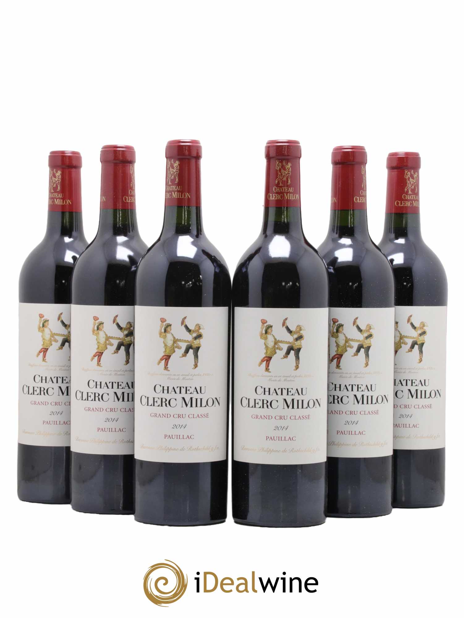 Château Clerc Milon 5ème Grand Cru Classé 2014 - Lot of 6 bottles - 0