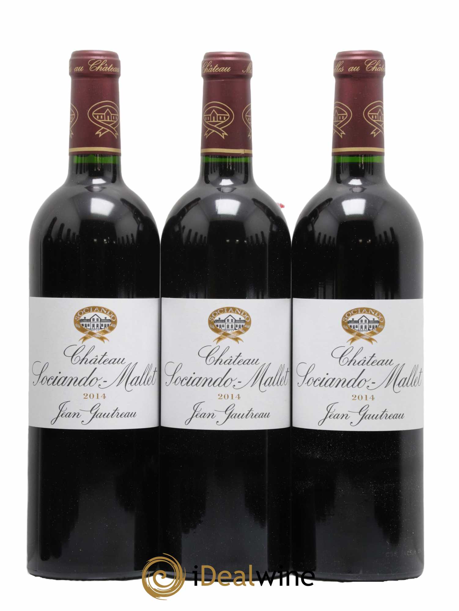 Château Sociando Mallet 2014 - Lot de 12 bouteilles - 1