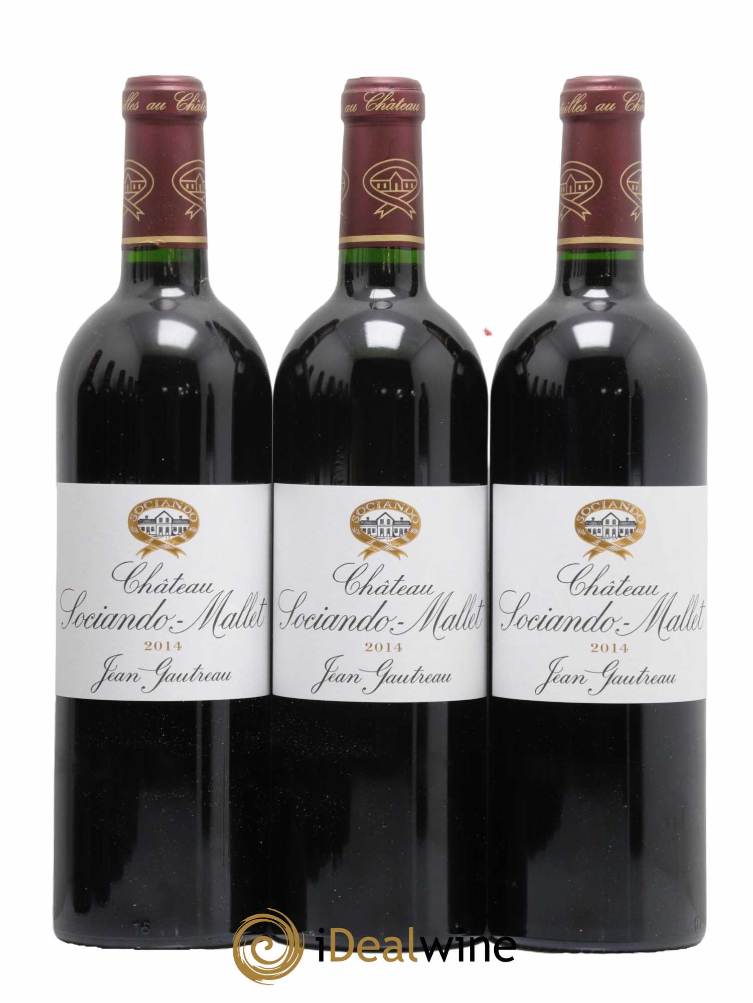 Château Sociando Mallet 2014 - Lot de 12 bouteilles - 2