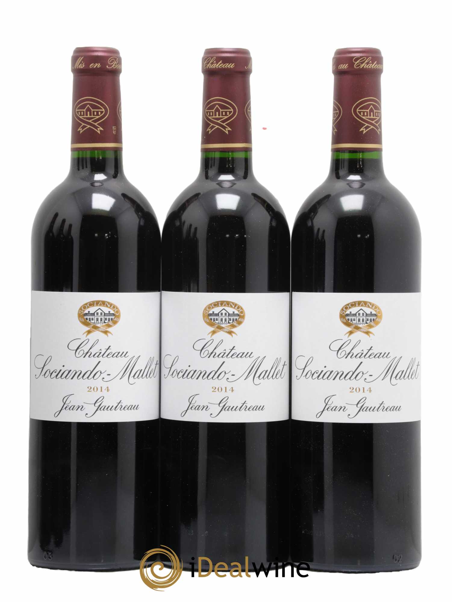 Château Sociando Mallet 2014 - Lot de 12 bouteilles - 3