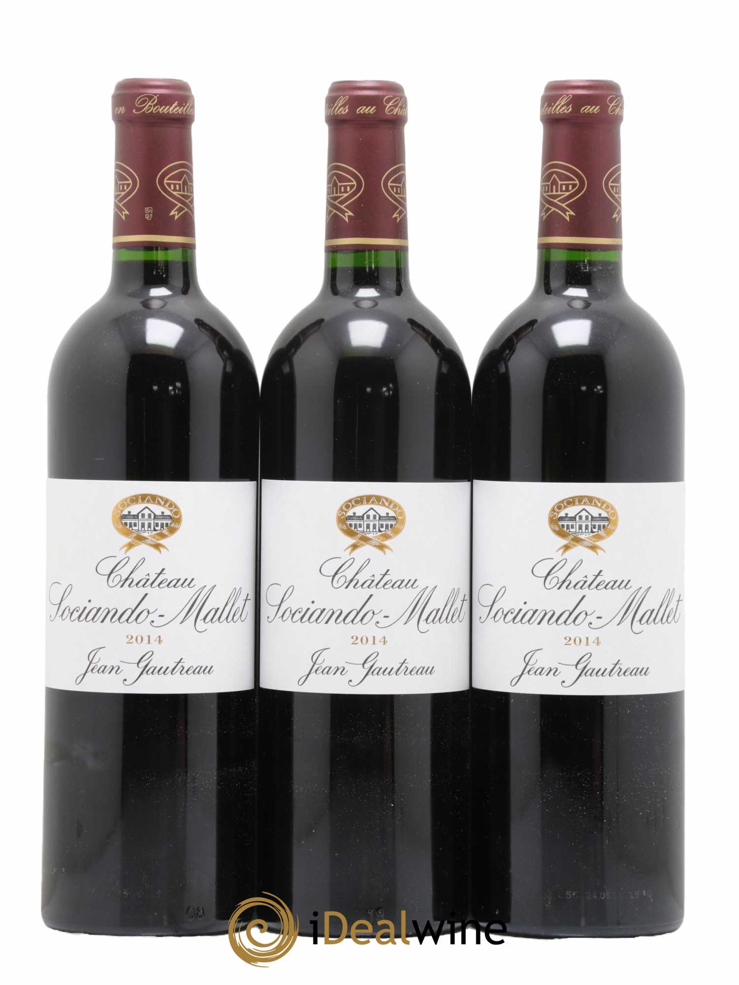 Château Sociando Mallet 2014 - Lot de 12 bouteilles - 4