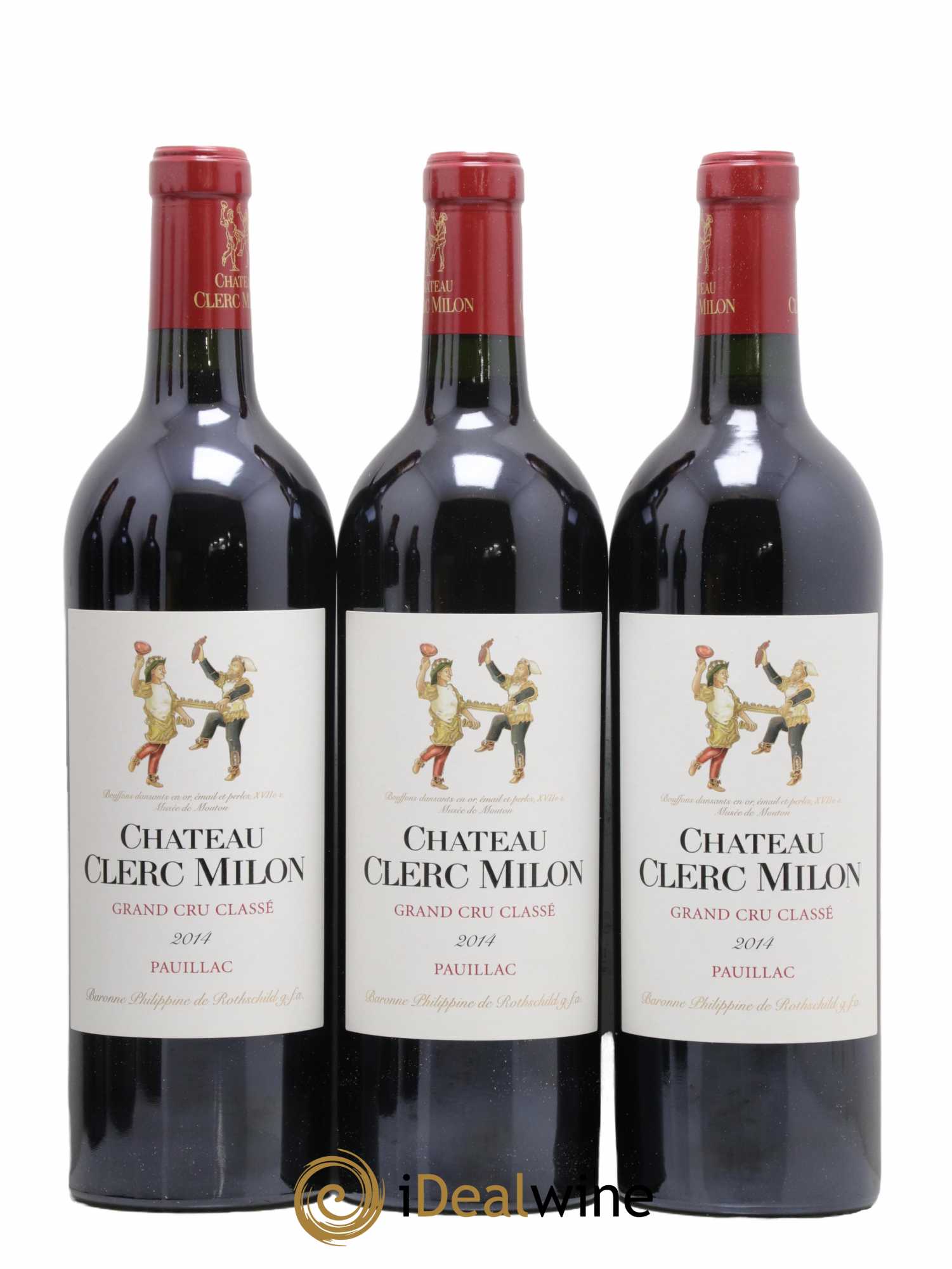 Château Clerc Milon 5ème Grand Cru Classé 2014 - Lot de 6 bouteilles - 1
