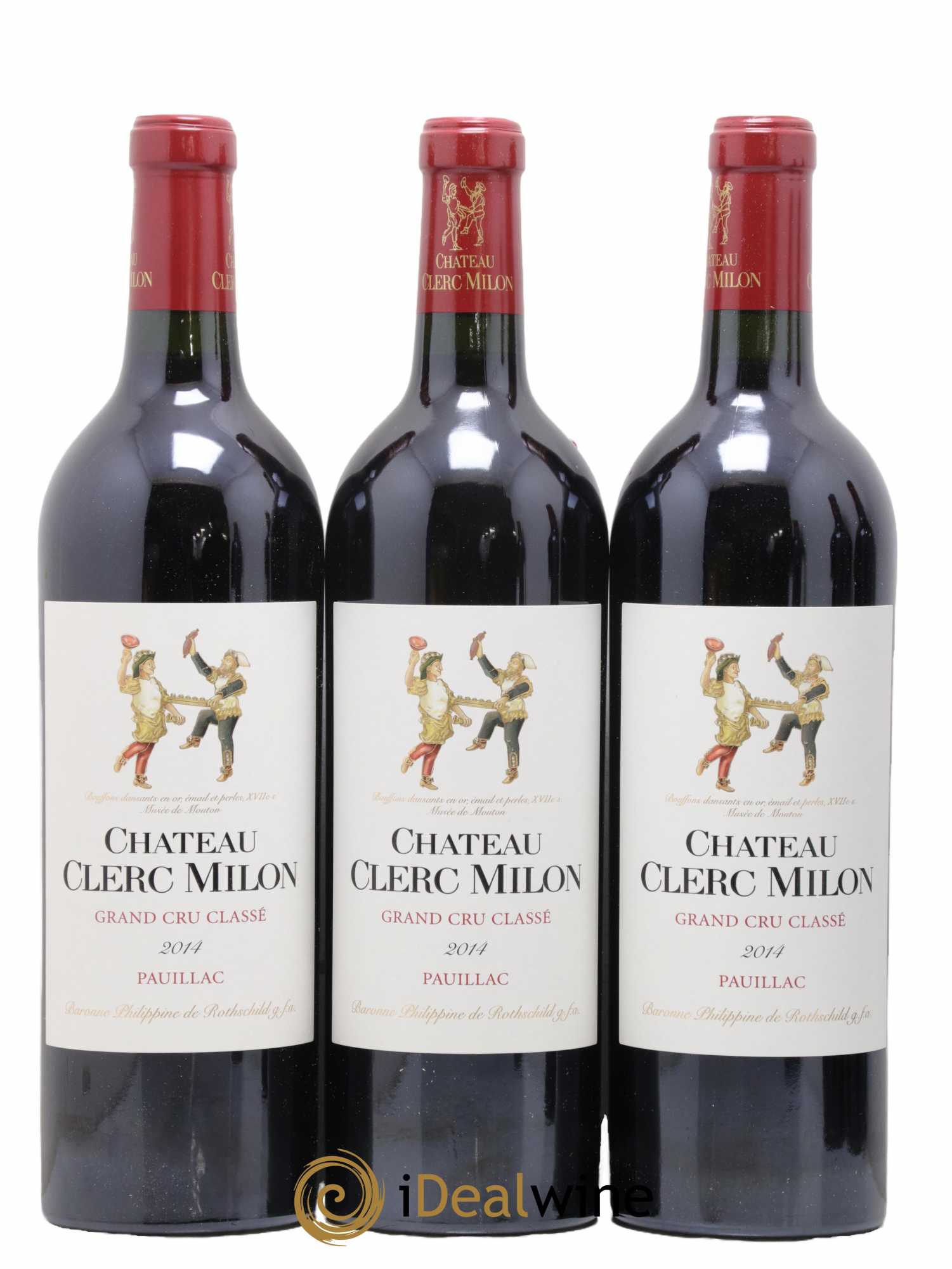 Château Clerc Milon 5ème Grand Cru Classé 2014 - Lot de 6 bouteilles - 1