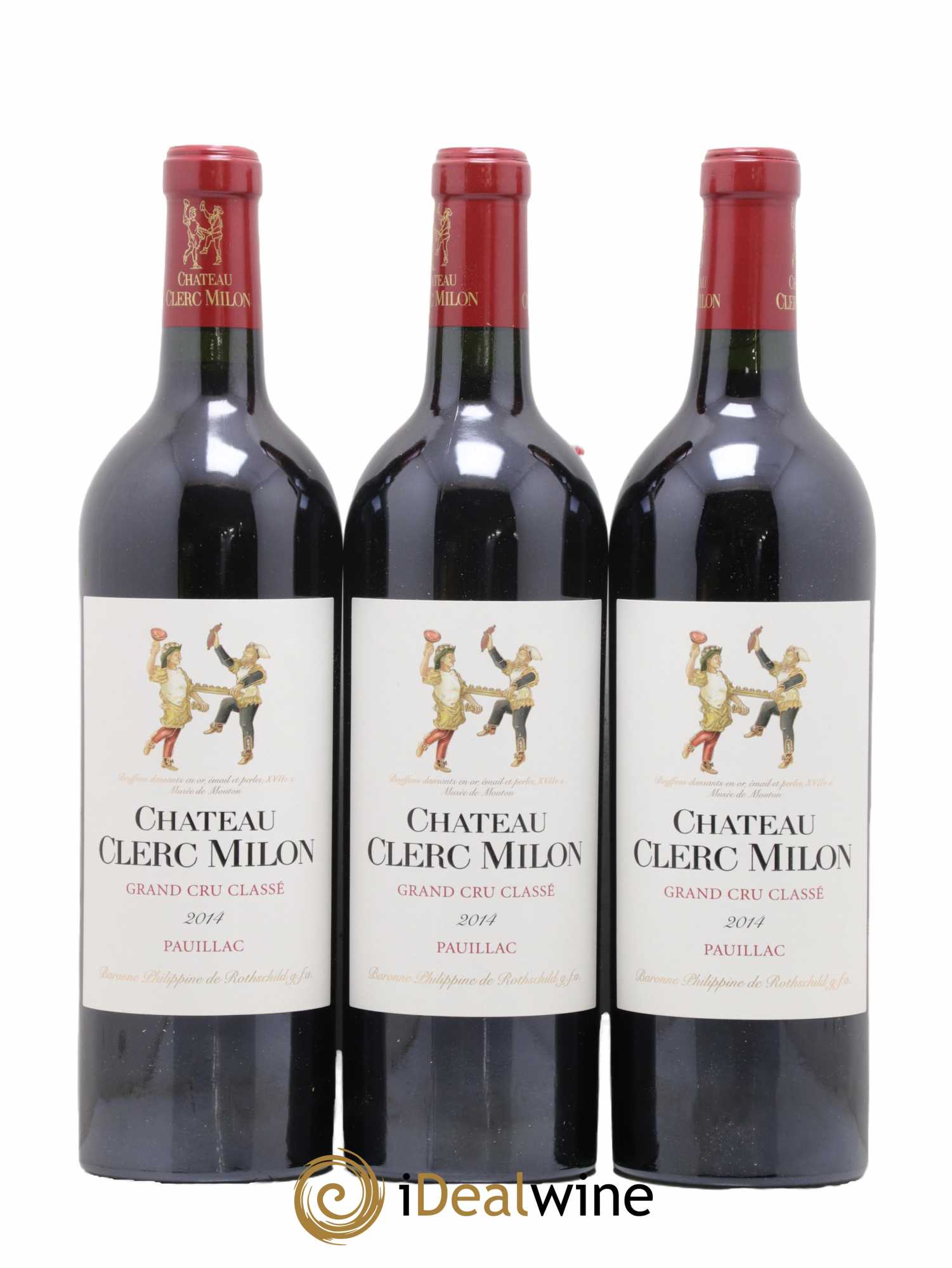 Château Clerc Milon 5ème Grand Cru Classé 2014 - Lot de 6 bouteilles - 2