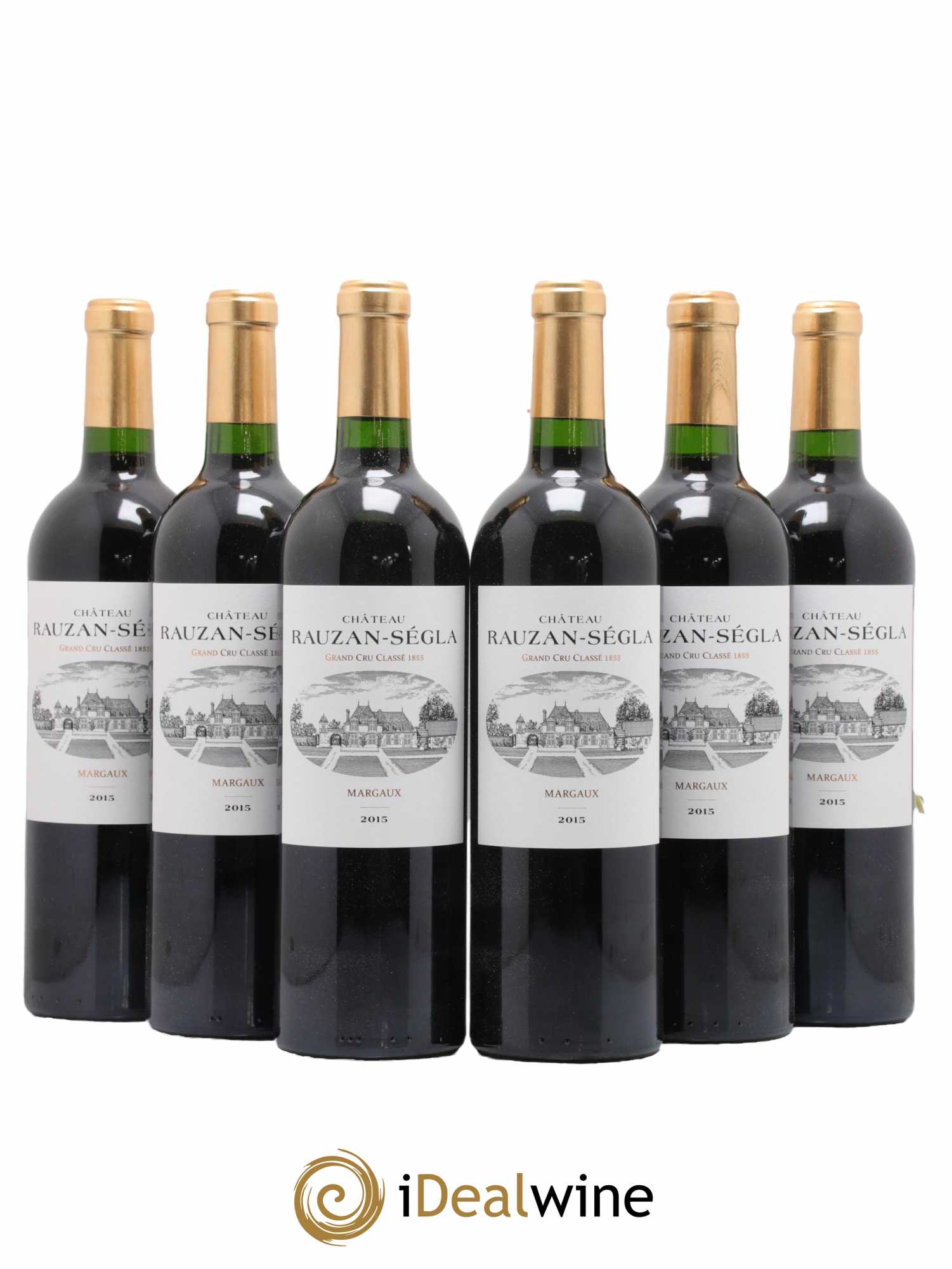 Château Rauzan Ségla Grand Cru Classé 2015 - Lot de 6 bouteilles - 0