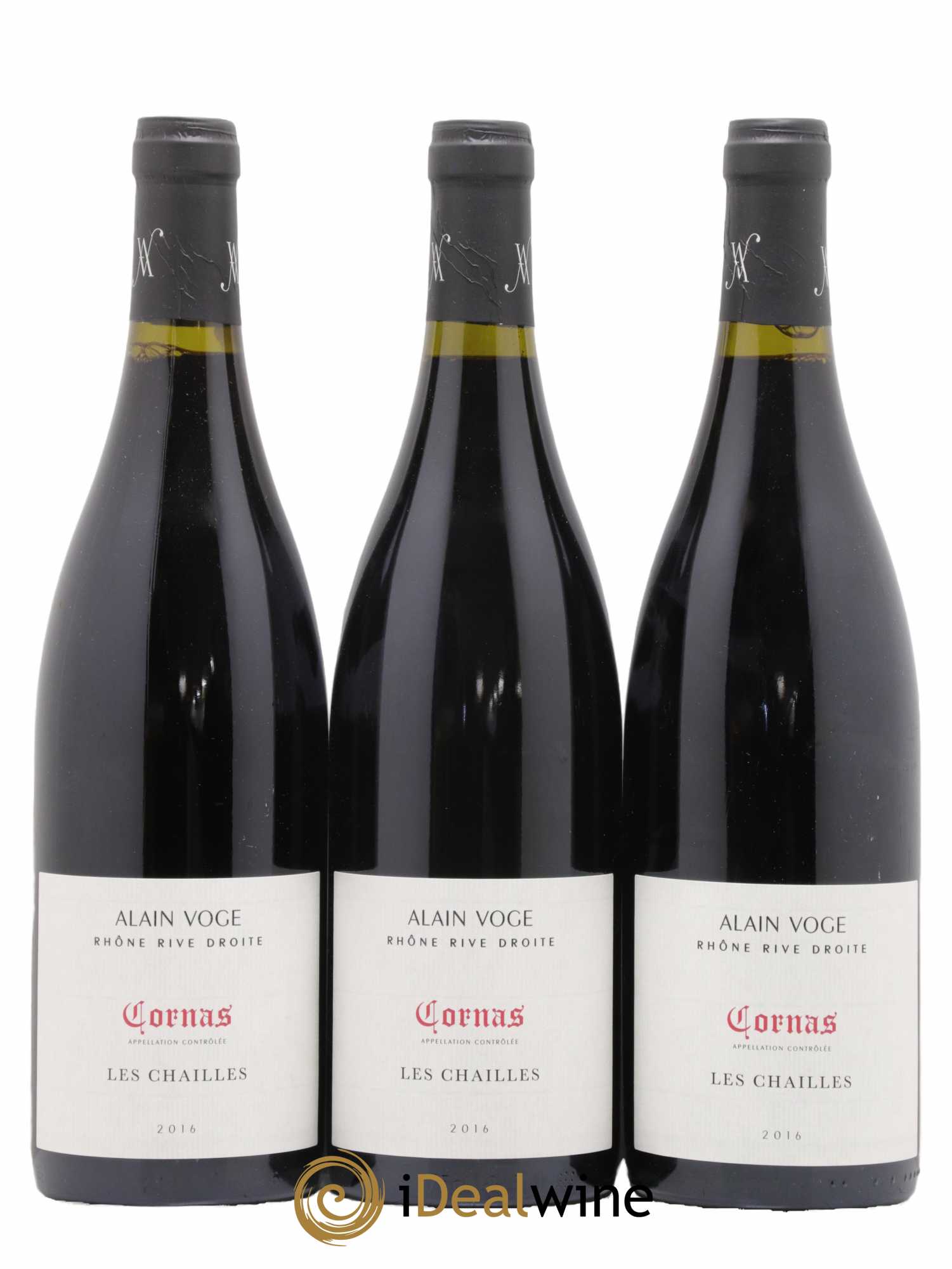 Cornas Les Chailles Alain Voge (Domaine) 2016 - Lot de 3 bouteilles - 0