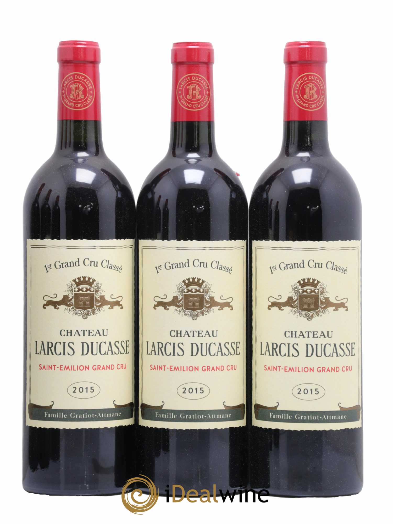 Château Larcis Ducasse 1er Grand Cru Classé B 2015 - Lot de 6 bouteilles - 1