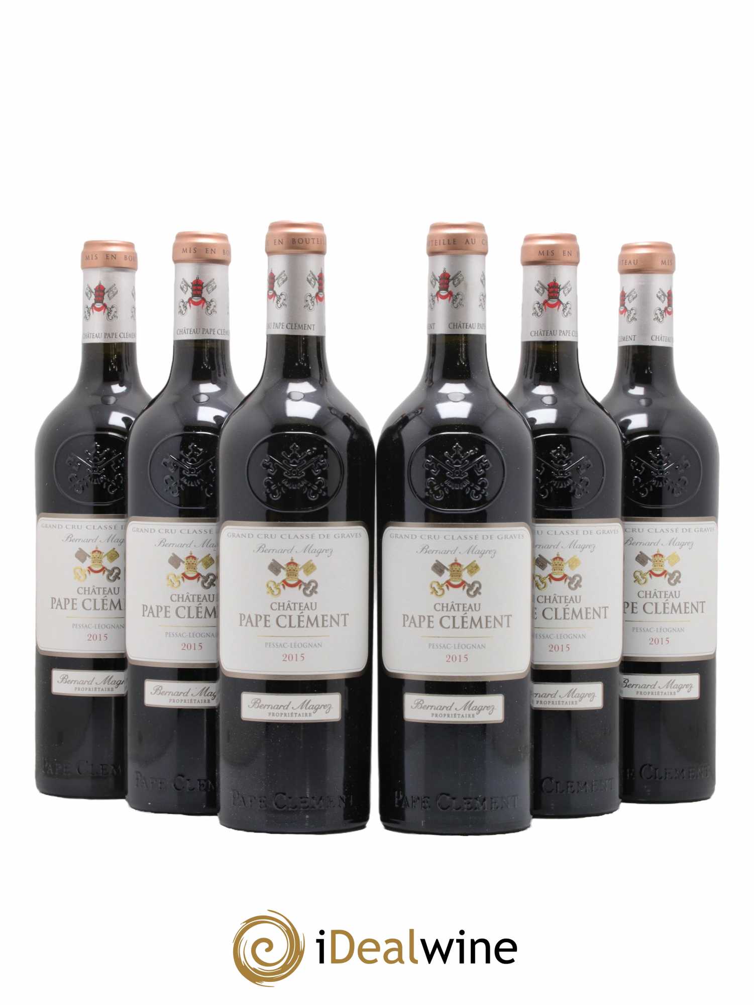 Château Pape Clément Cru Classé de Graves 2015 - Lot de 6 bouteilles - 0