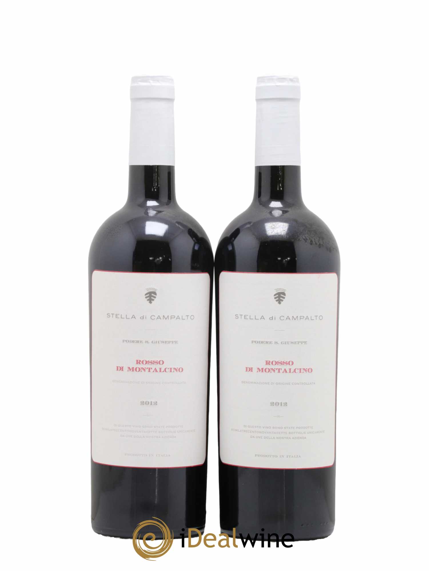 Rosso di Montalcino DOC Stella di Campalto Podere S. Giuseppe 2012 - Lot de 2 bouteilles - 0