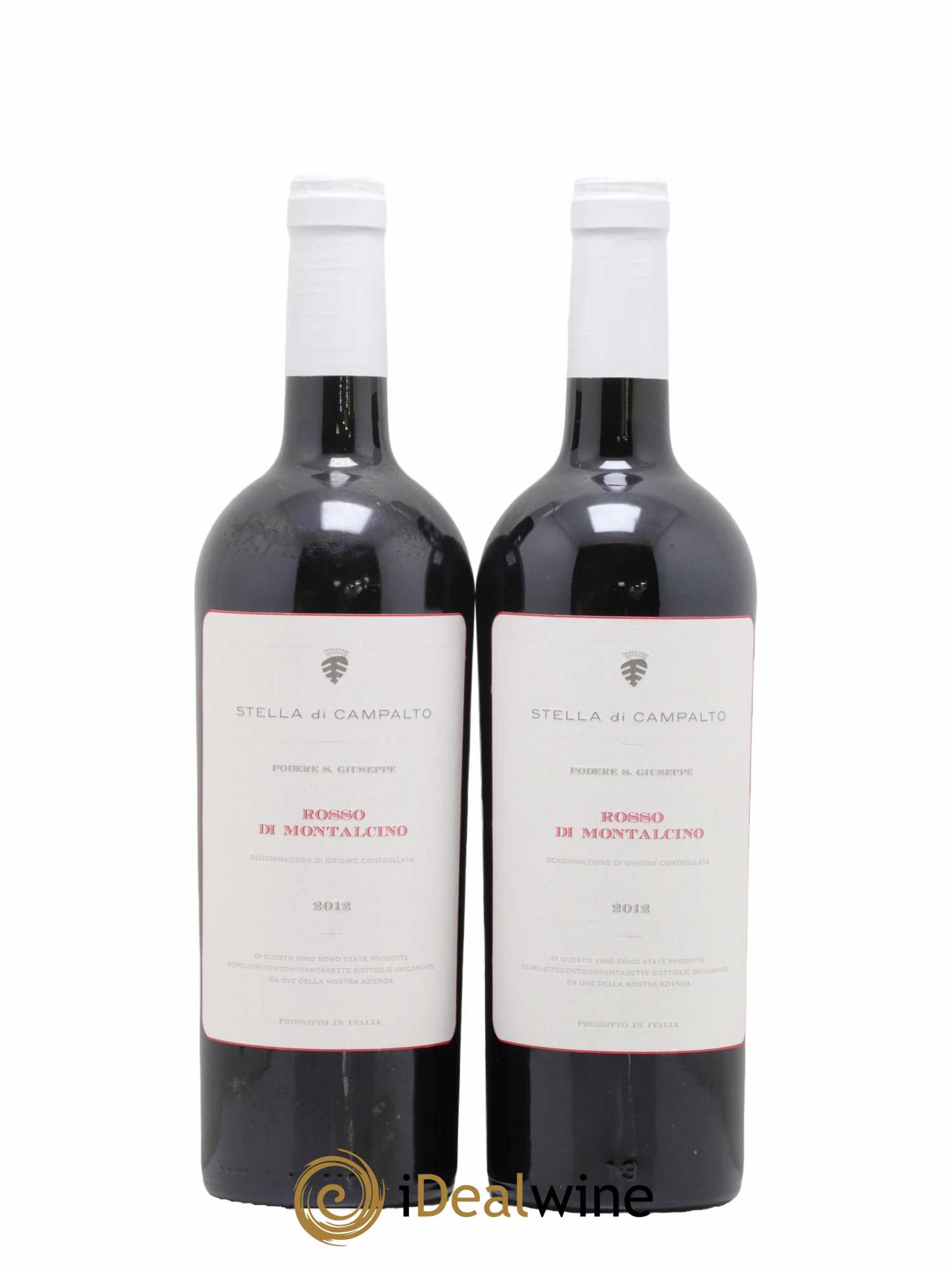 Rosso di Montalcino DOC Stella di Campalto Podere S. Giuseppe 2012 - Lot de 2 bouteilles - 0