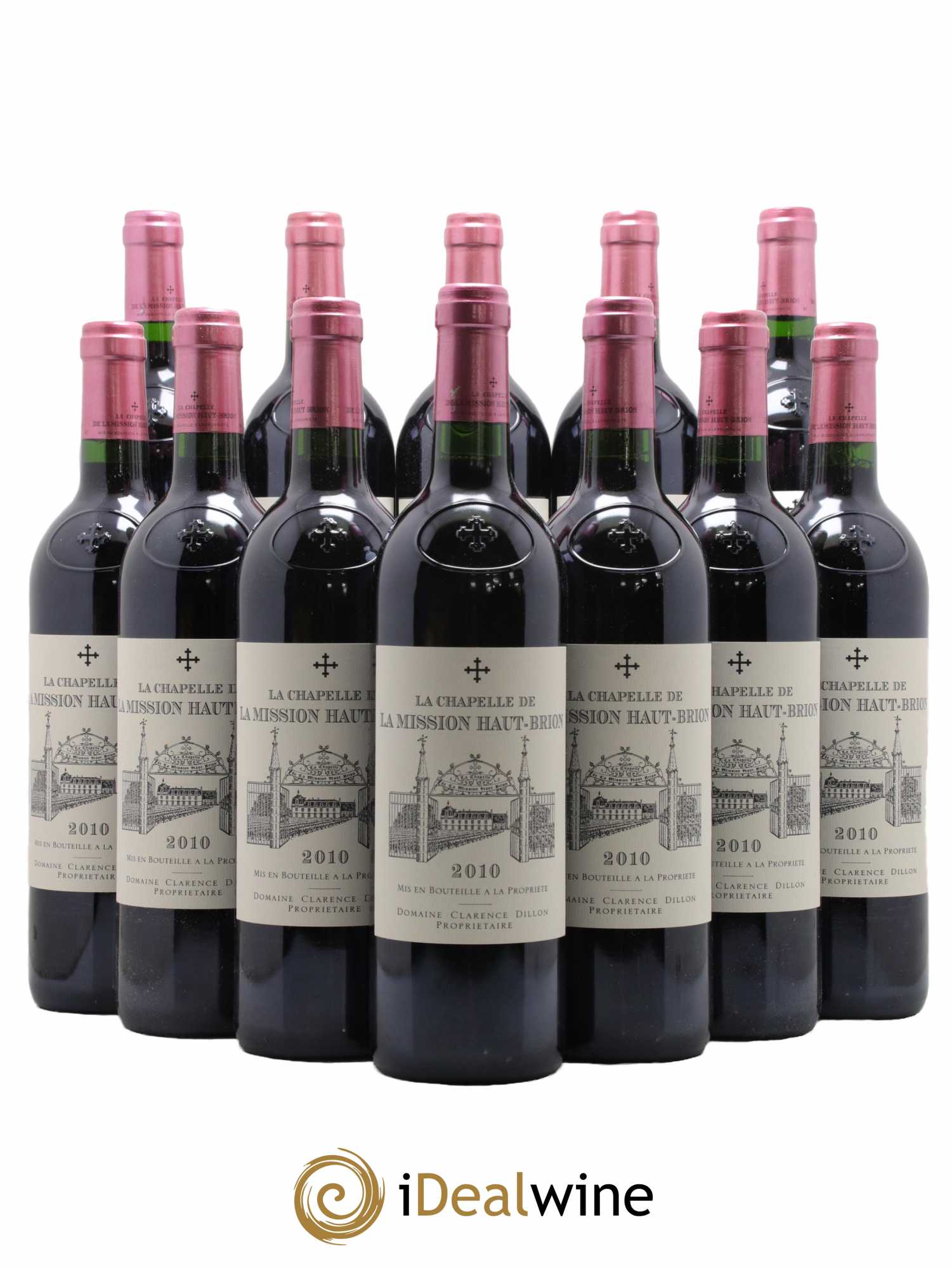 La Chapelle de La Mission Haut-Brion Second Vin 2010 - Lot de 12 bouteilles - 0