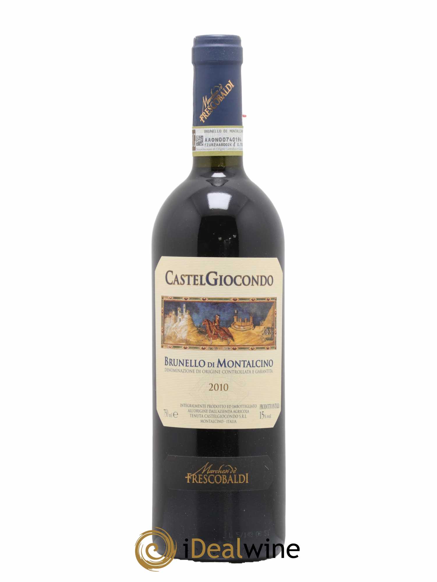 Brunello di Montalcino Castelgiocondo Marchesi de Frescobaldi 2010 - Lot de 1 bouteille - 0