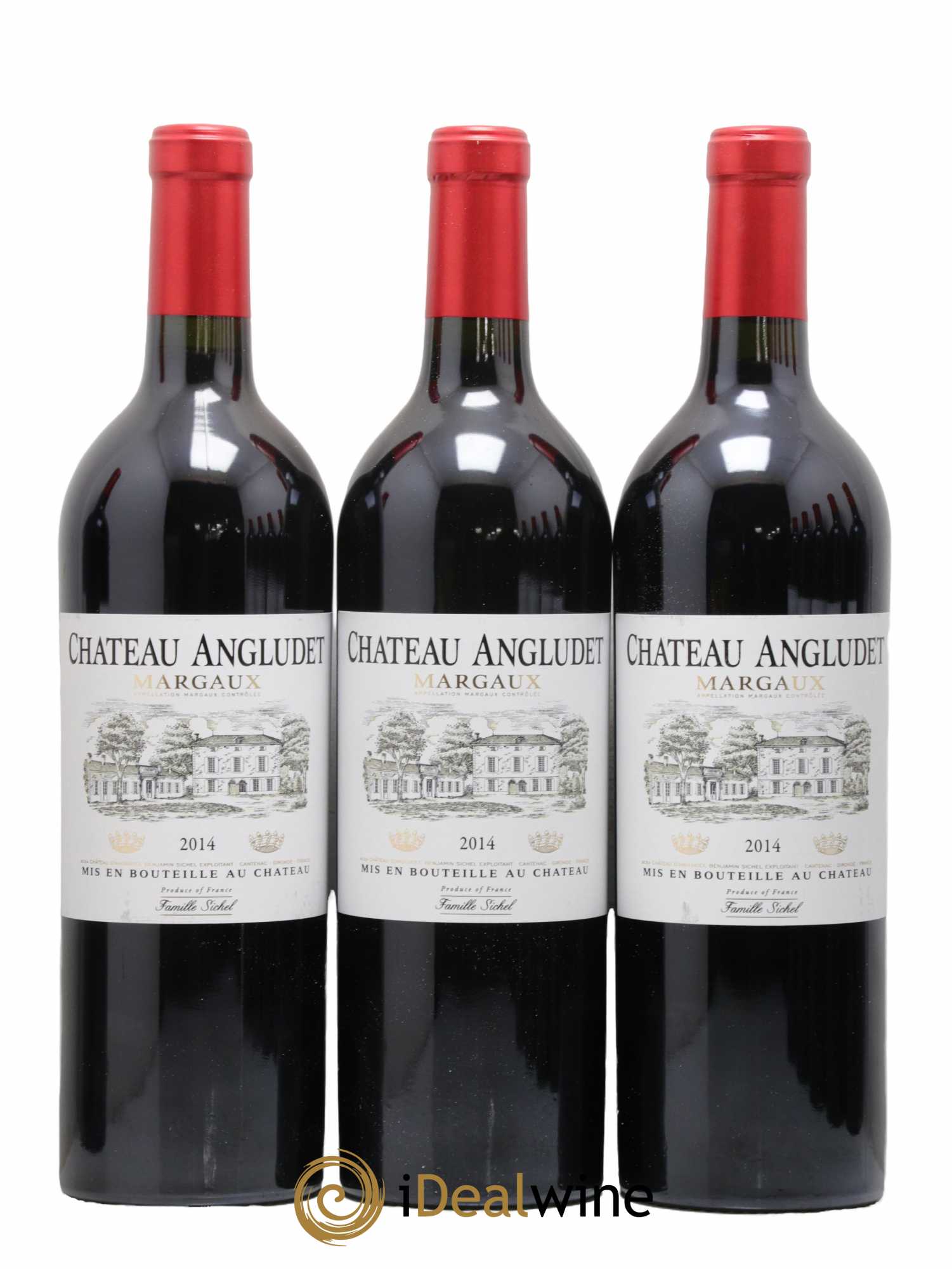 Château d' Angludet Cru Bourgeois 2014 - Lot de 12 bouteilles - 1