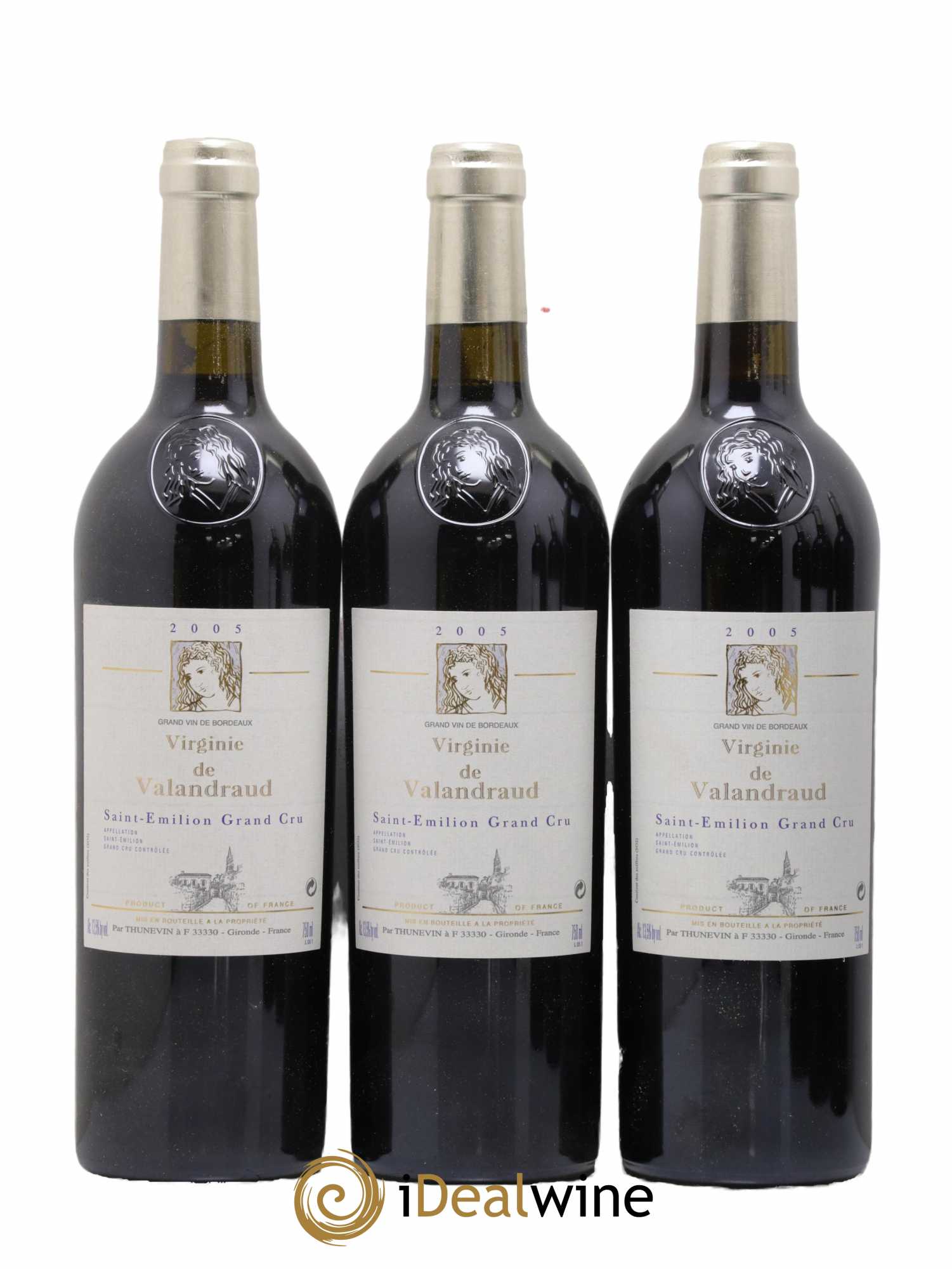 Virginie de Valandraud 2005 - Lot de 6 bouteilles - 1