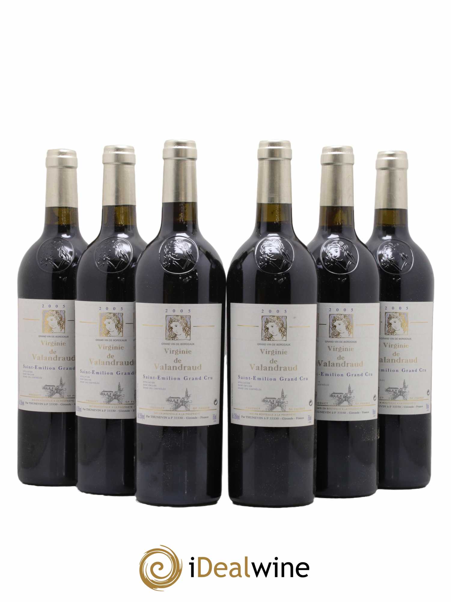 Virginie de Valandraud 2005 - Lot de 6 bouteilles - 0