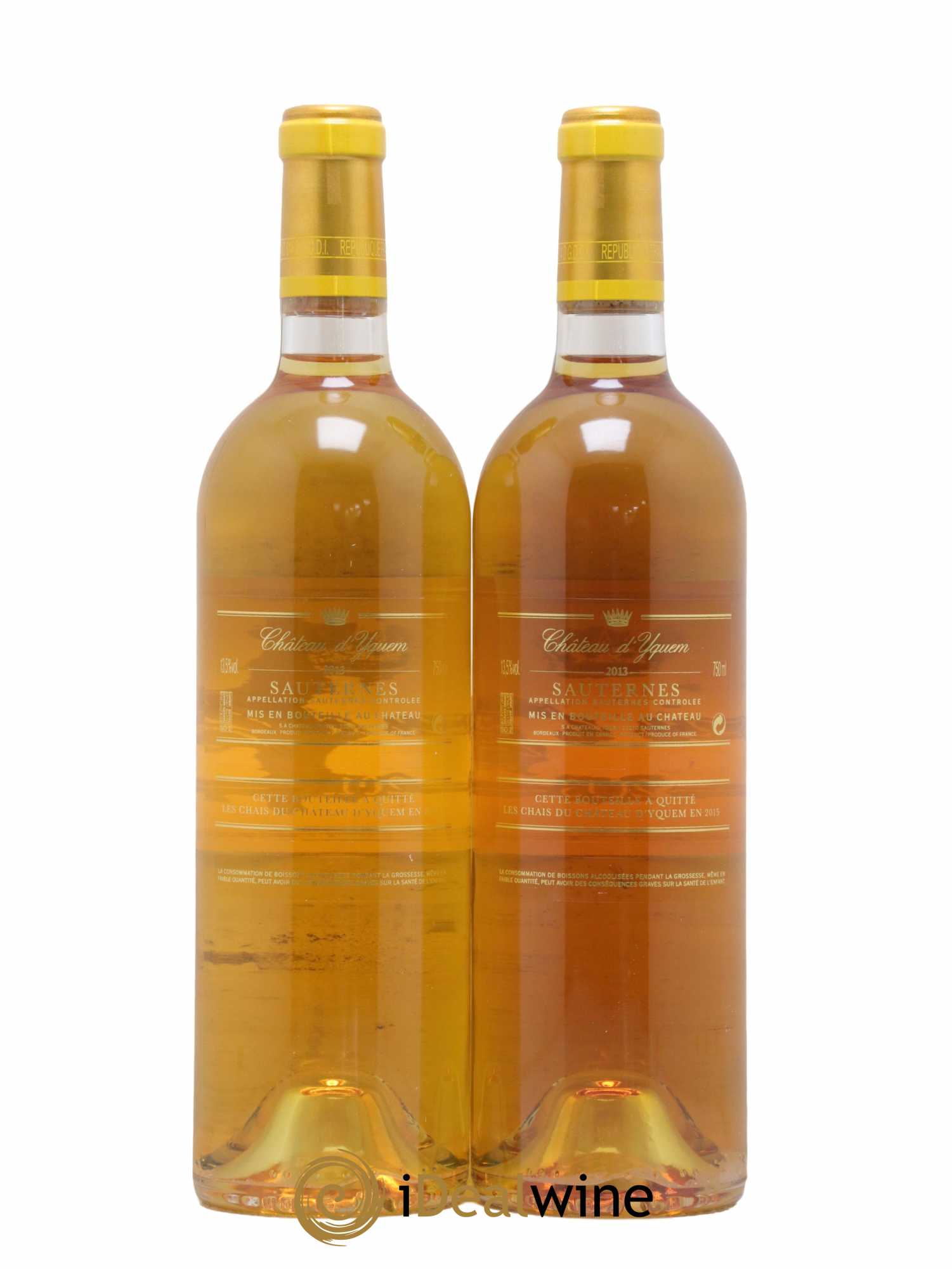 Château d' Yquem 1er Cru Classé Supérieur 2013 - Lotto di 2 bottiglie - 1