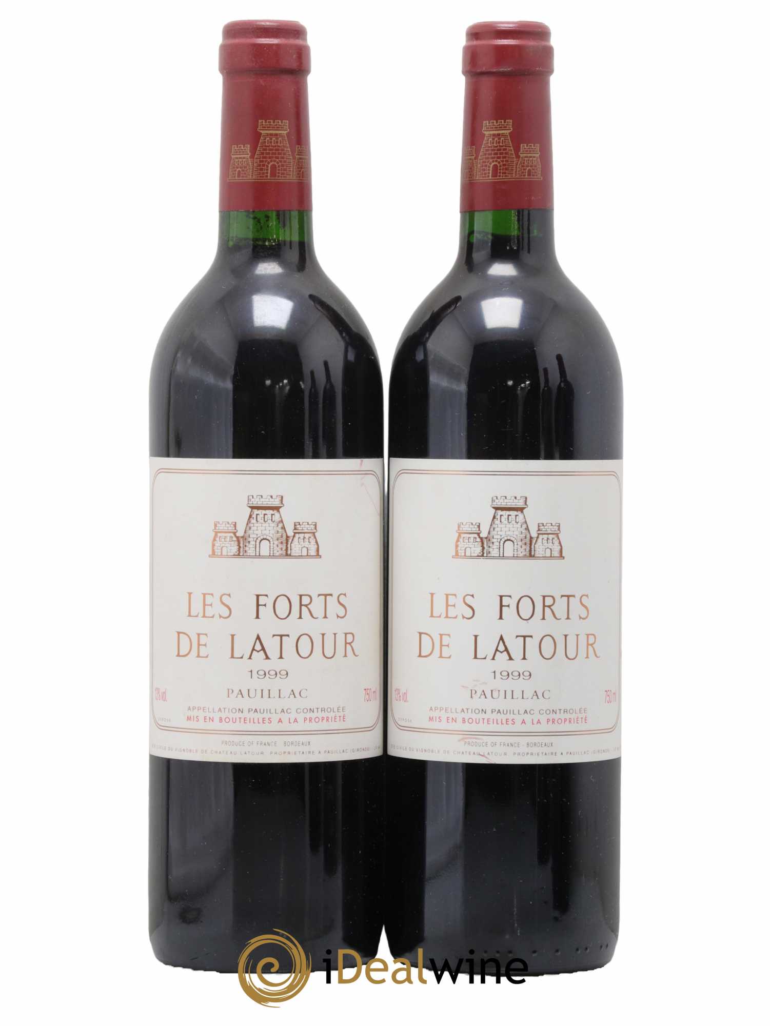Les Forts de Latour Second Vin 1999 - Lot de 2 bouteilles - 0