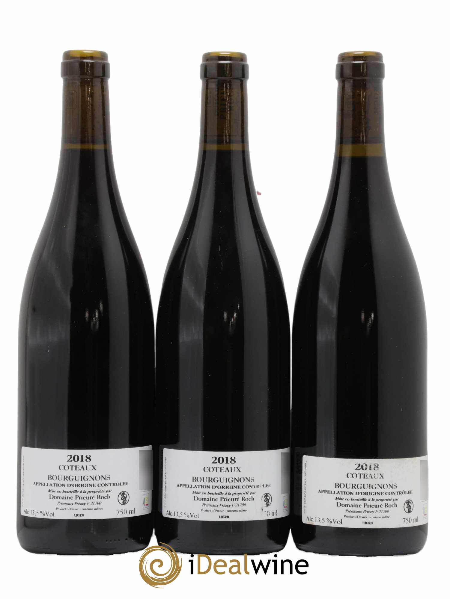 Coteaux Bourguignons Prieuré Roch 2018 - Posten von 3 Flaschen - 1