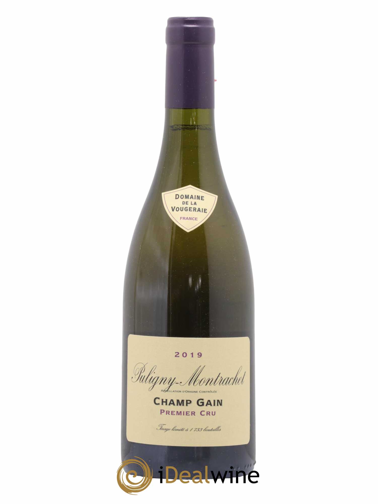 Puligny-Montrachet 1er Cru Champ Gain La Vougeraie 2019 - Lot de 1 bouteille - 0