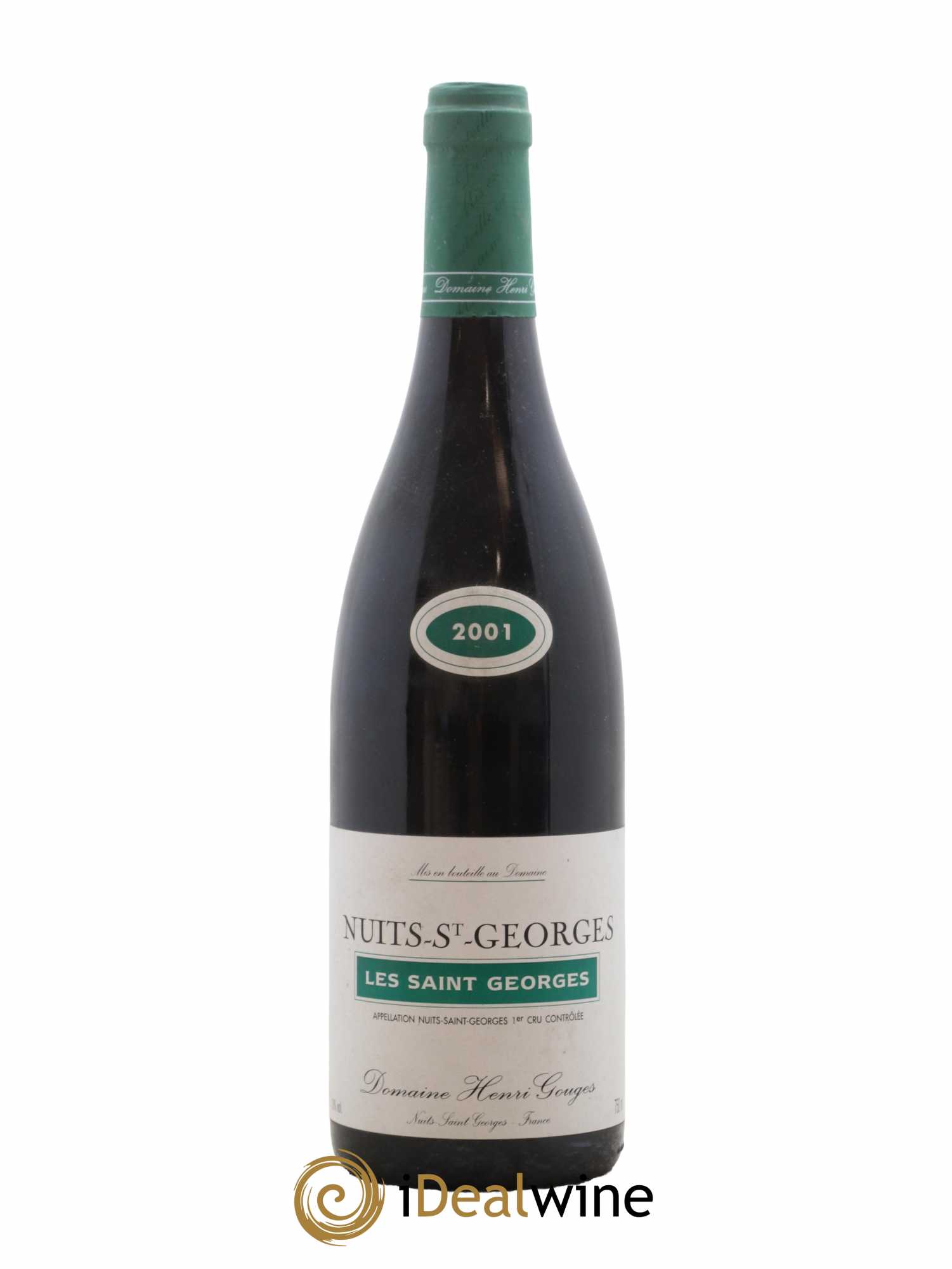 Nuits-Saint-Georges 1er Cru Les Saints Georges Henri Gouges 2001 - Lot de 1 bouteille - 0