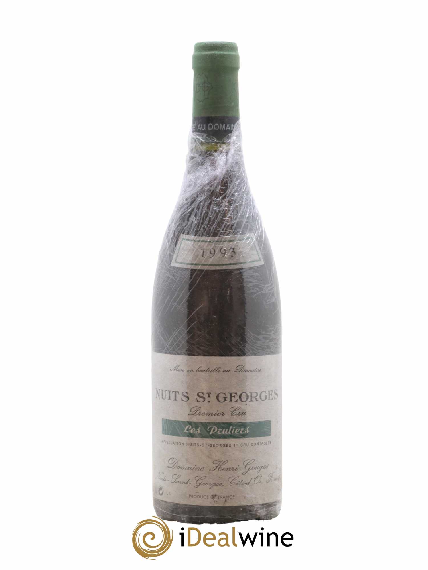 Nuits-Saint-Georges 1er Cru Les Pruliers Henri Gouges 1993 - Lot de 1 bouteille - 0
