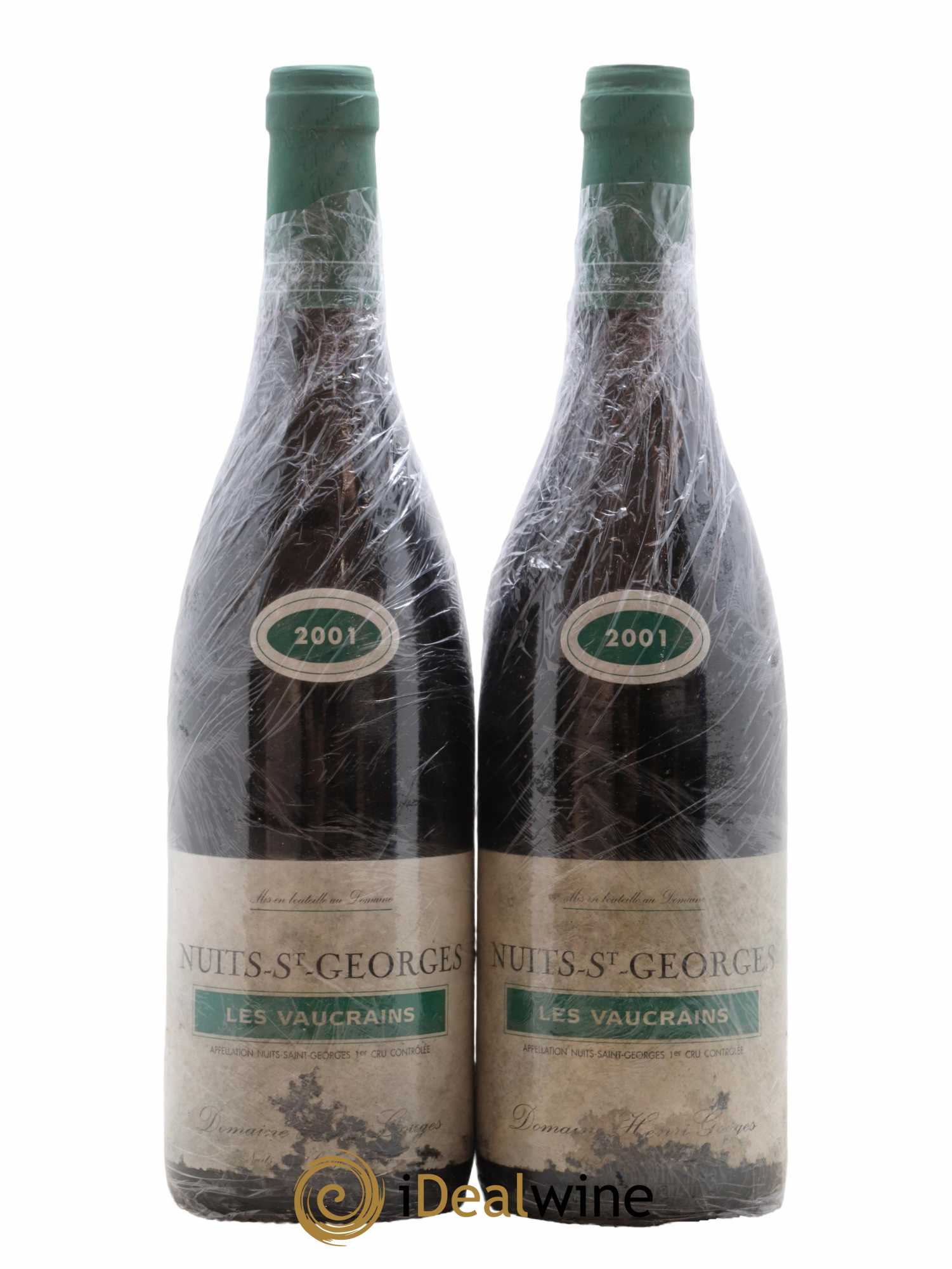 Nuits-Saint-Georges 1er Cru Les Vaucrains Henri Gouges 2001 - Lot de 2 bouteilles - 0