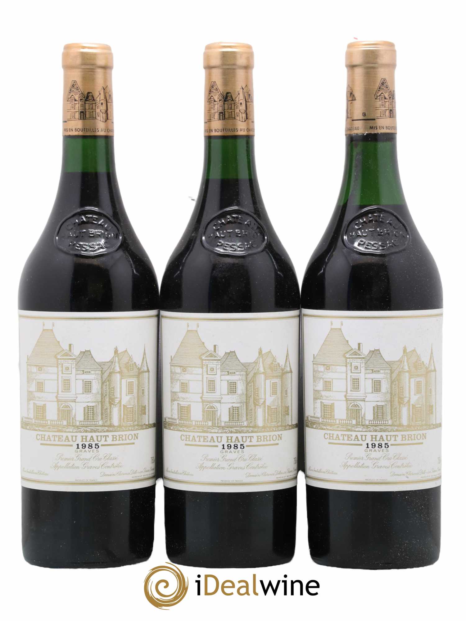 Château Haut Brion 1er Grand Cru Classé 1985 - Lot de 12 bouteilles - 4