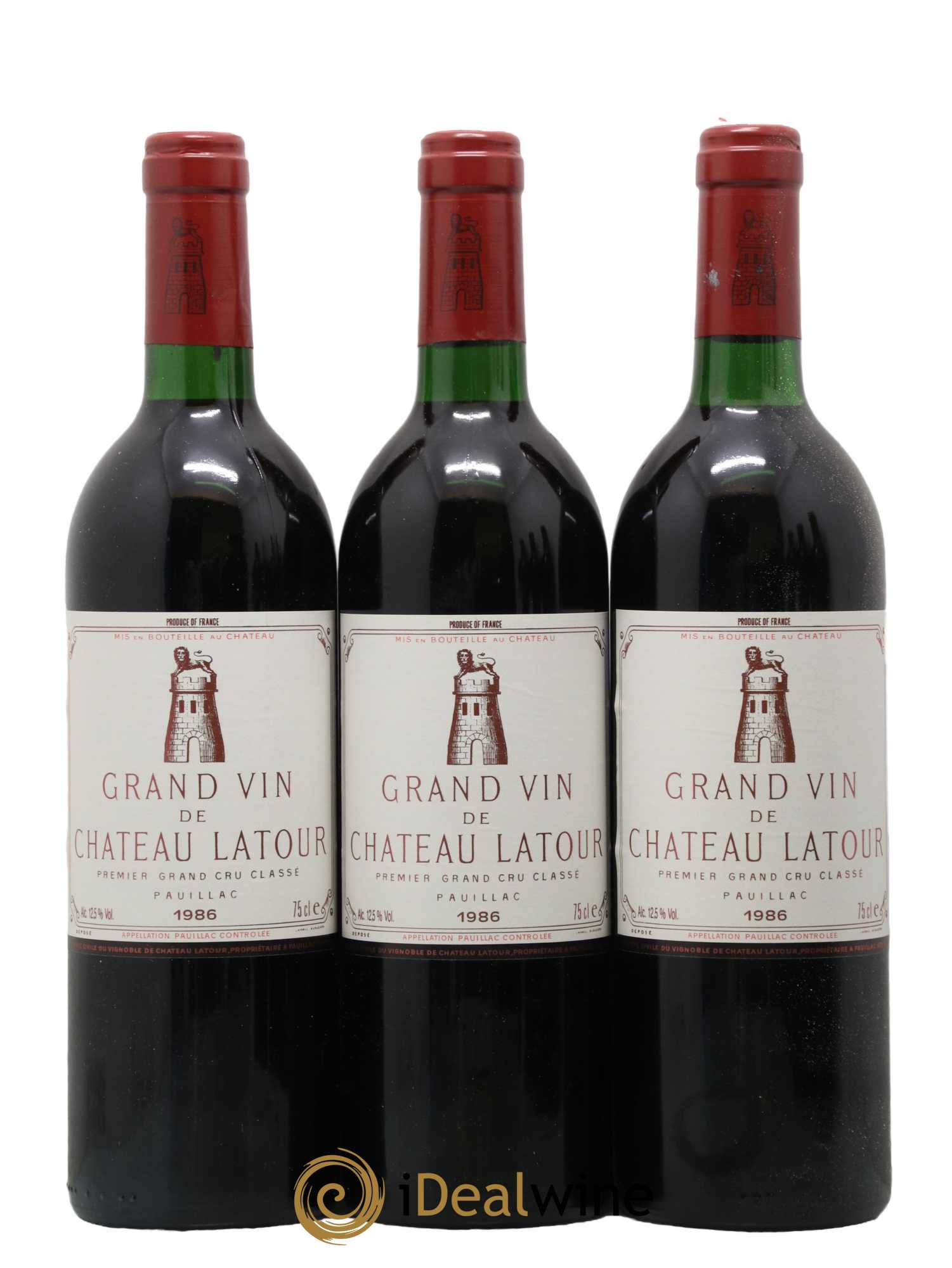 Château Latour 1er Grand Cru Classé 1986 - Lot de 6 bouteilles - 2