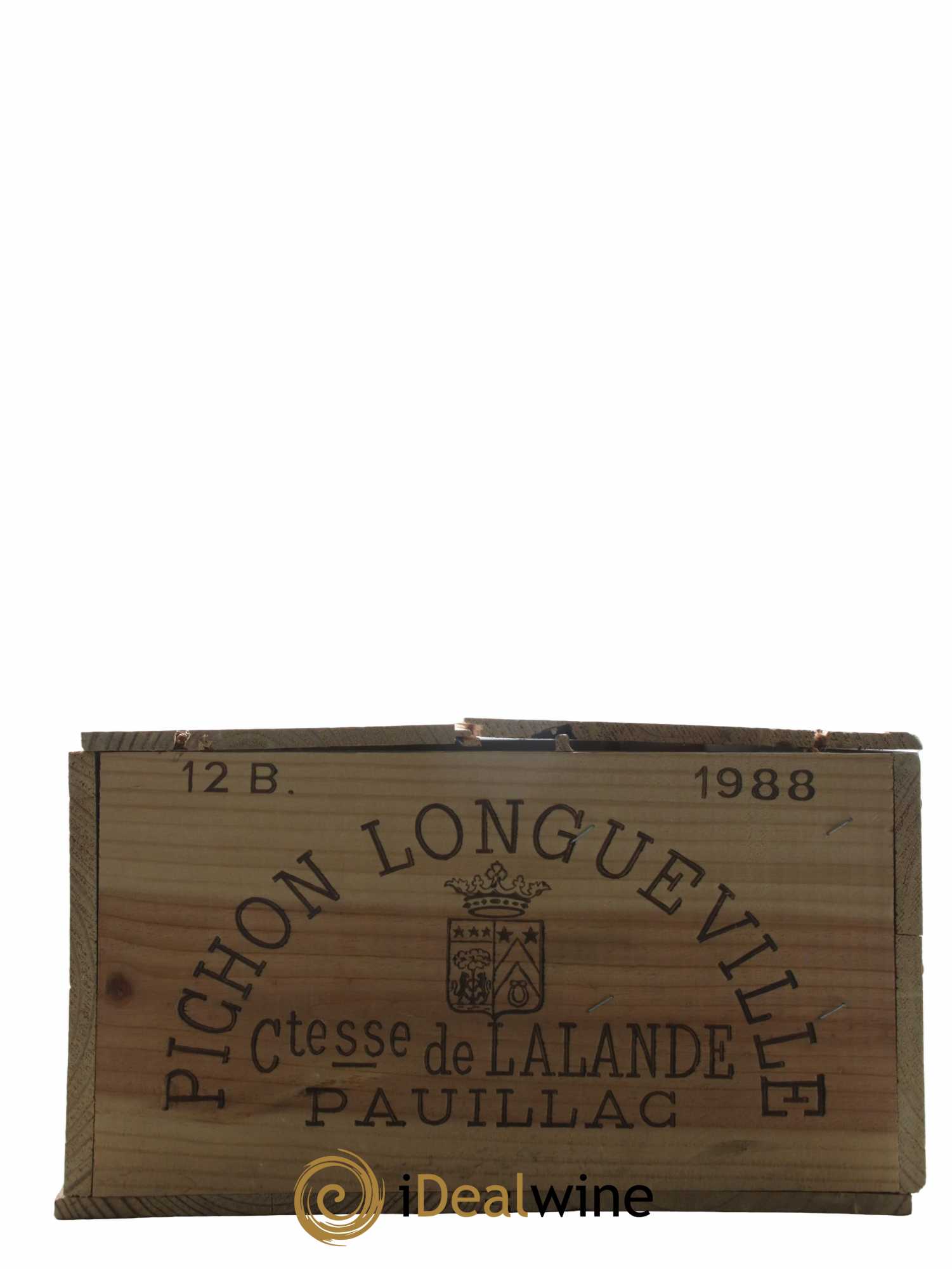 Château Pichon Longueville Comtesse de Lalande 2ème Grand Cru Classé  1988 - Lot de 12 bouteilles - 6