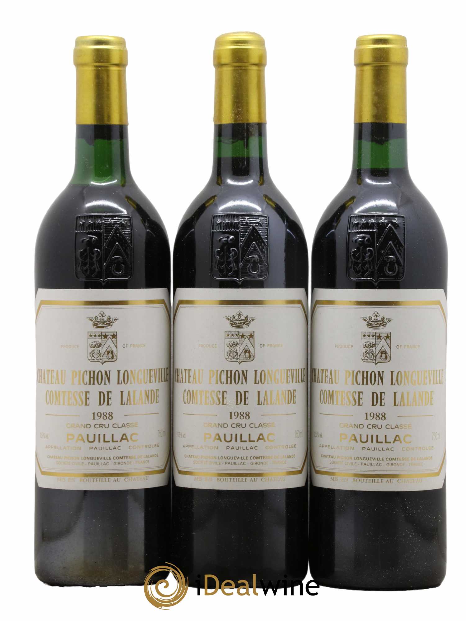 Château Pichon Longueville Comtesse de Lalande 2ème Grand Cru Classé 1988 - Lot of 12 bottles - 4