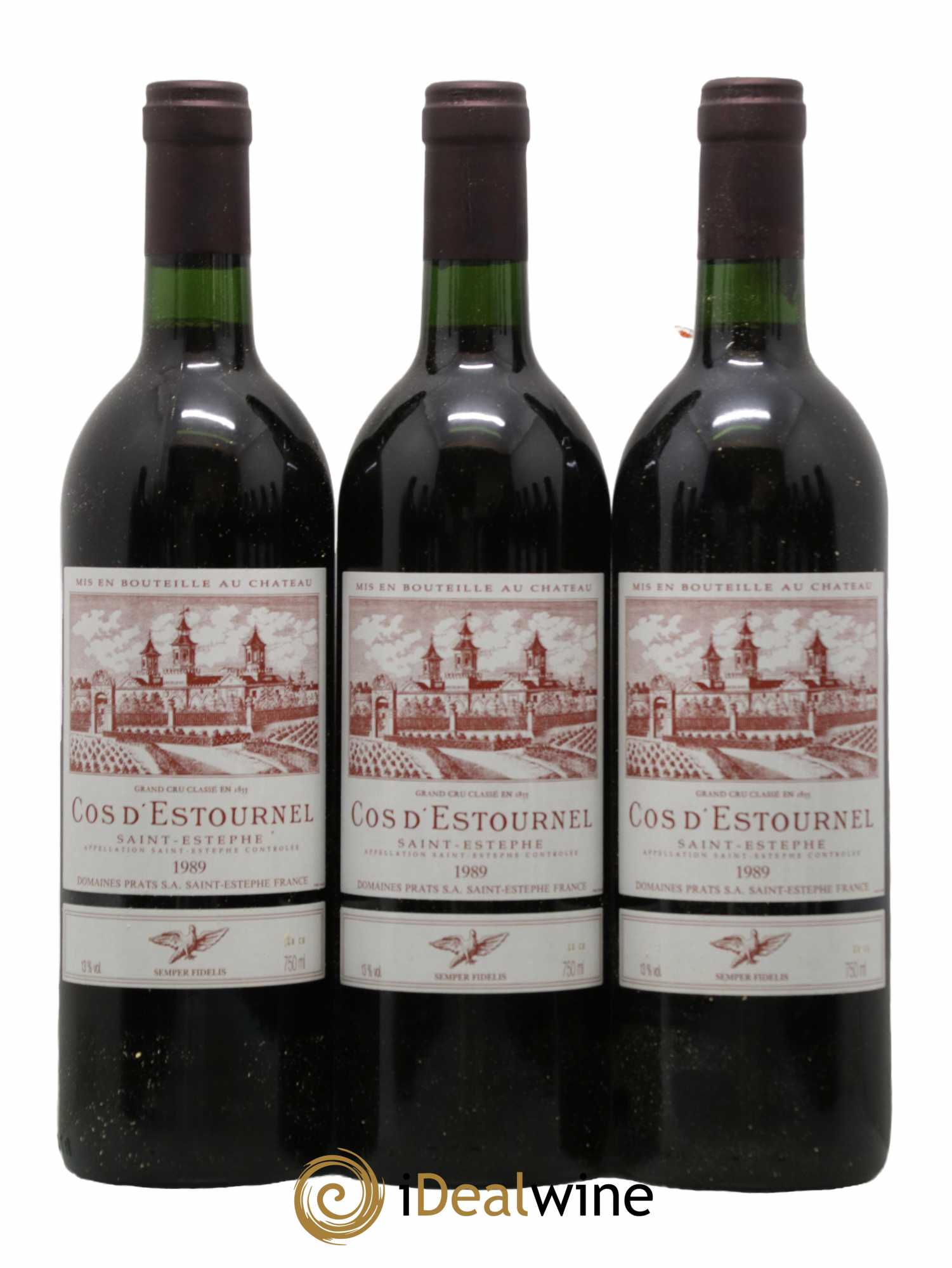 Cos d'Estournel 2ème Grand Cru Classé 1989 - Lot de 12 bouteilles - 1