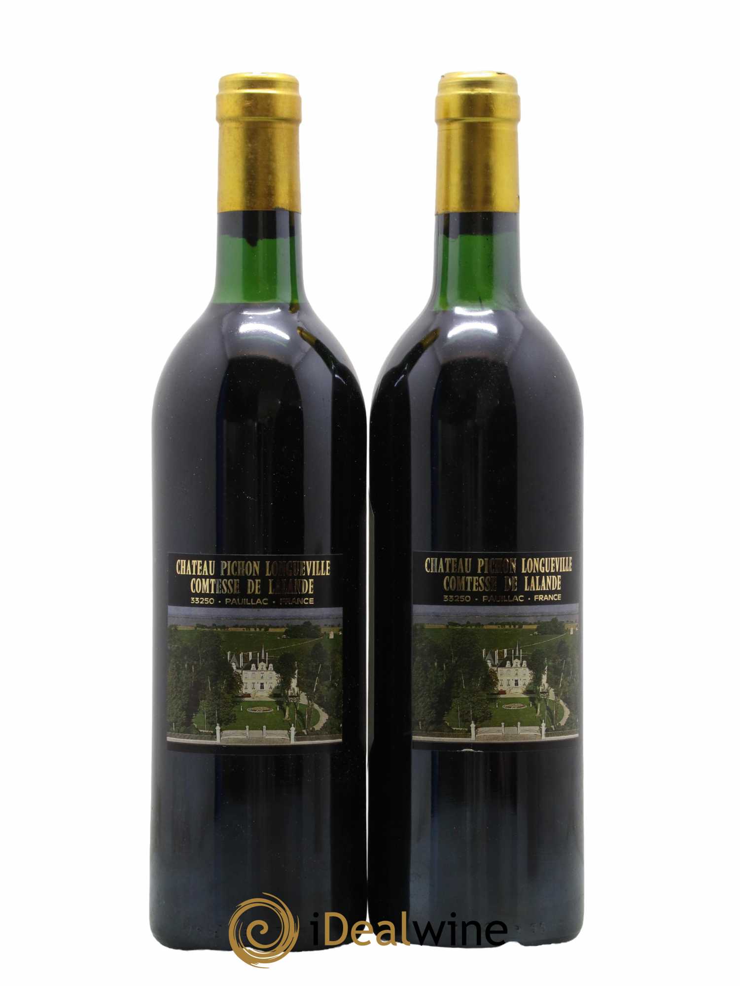 Château Pichon Longueville Comtesse de Lalande 2ème Grand Cru Classé  1988 - Lot de 2 bouteilles - 1