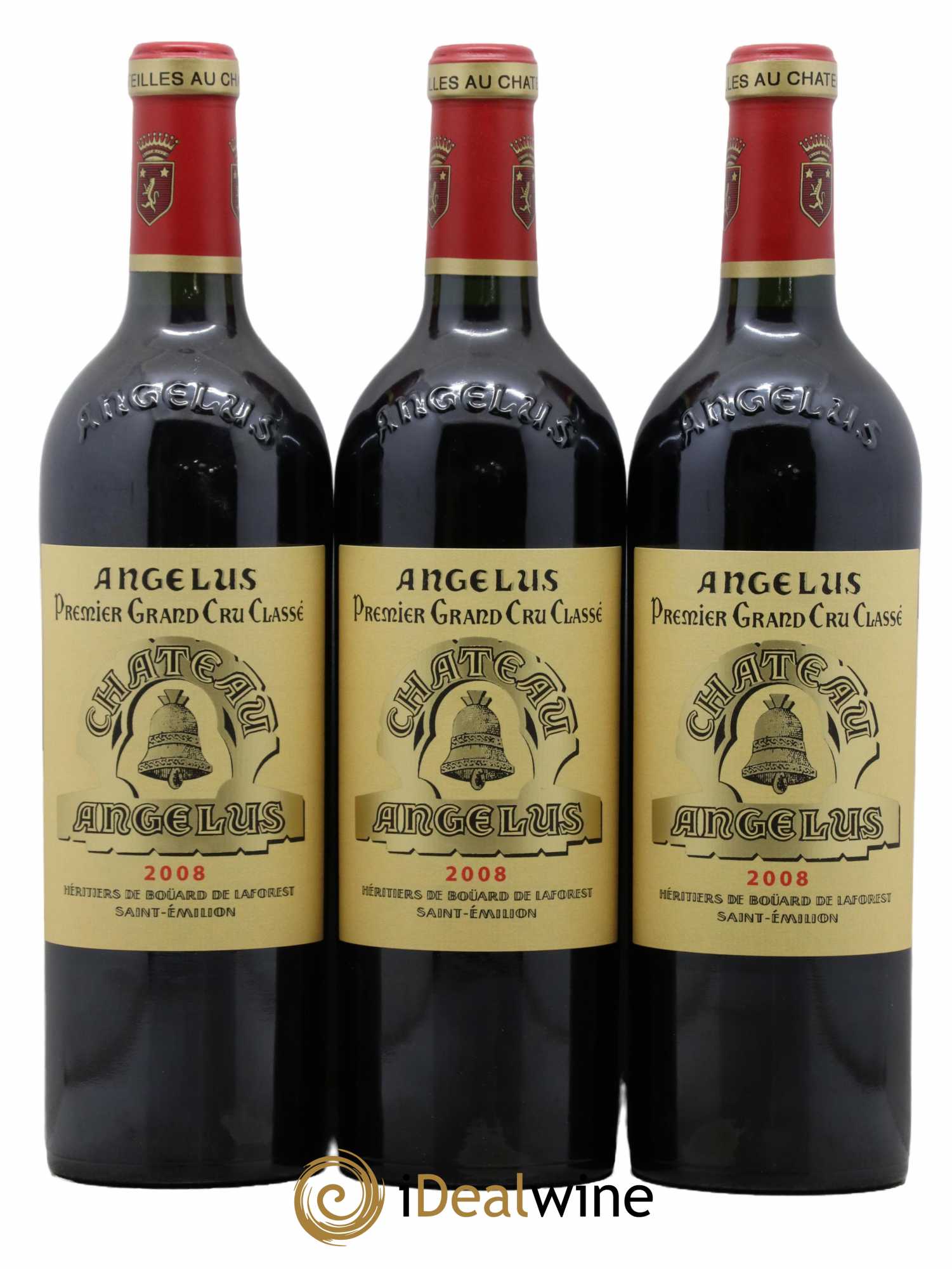 Château Angélus 1er Grand Cru Classé A 2008 - Lot de 6 bouteilles - 3