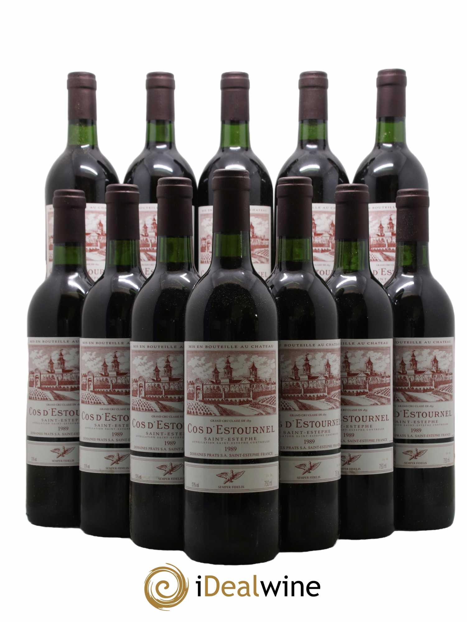 Cos d'Estournel 2ème Grand Cru Classé 1988 - Lot de 12 bouteilles - 0