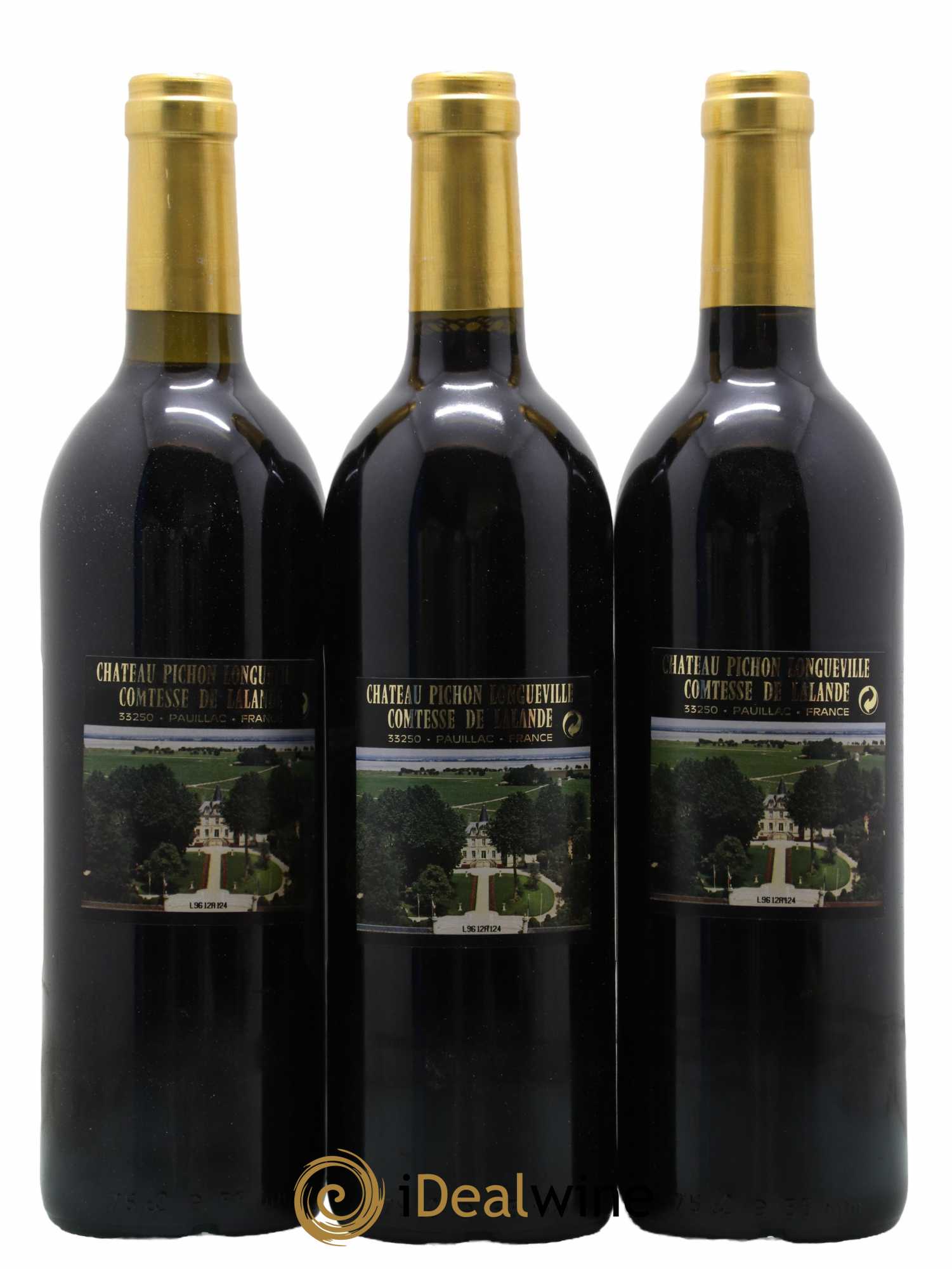 Château Pichon Longueville Comtesse de Lalande 2ème Grand Cru Classé 1996 - Lot de 12 bouteilles - 4