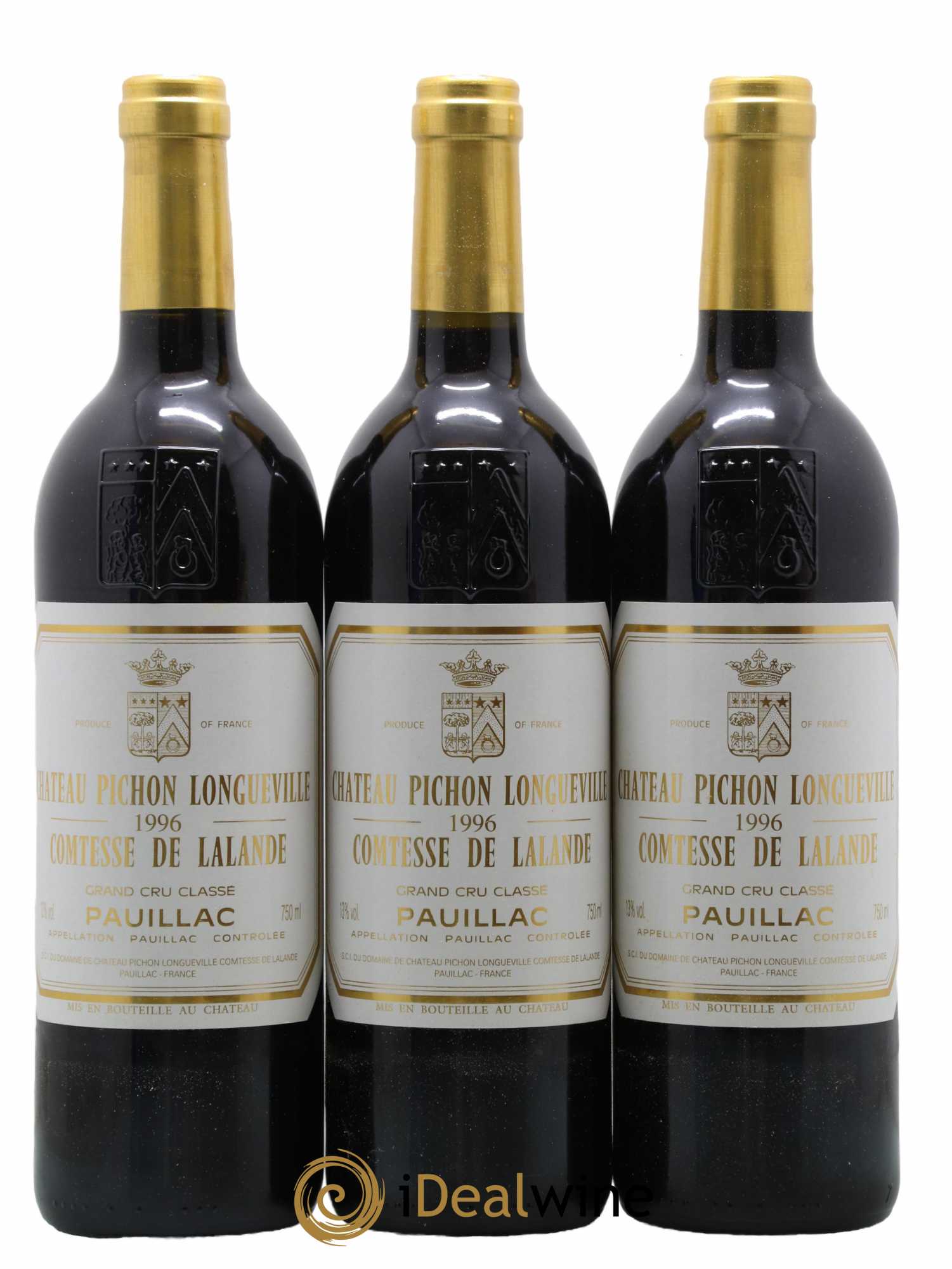 Château Pichon Longueville Comtesse de Lalande 2ème Grand Cru Classé 1996 - Lot de 12 bouteilles - 7