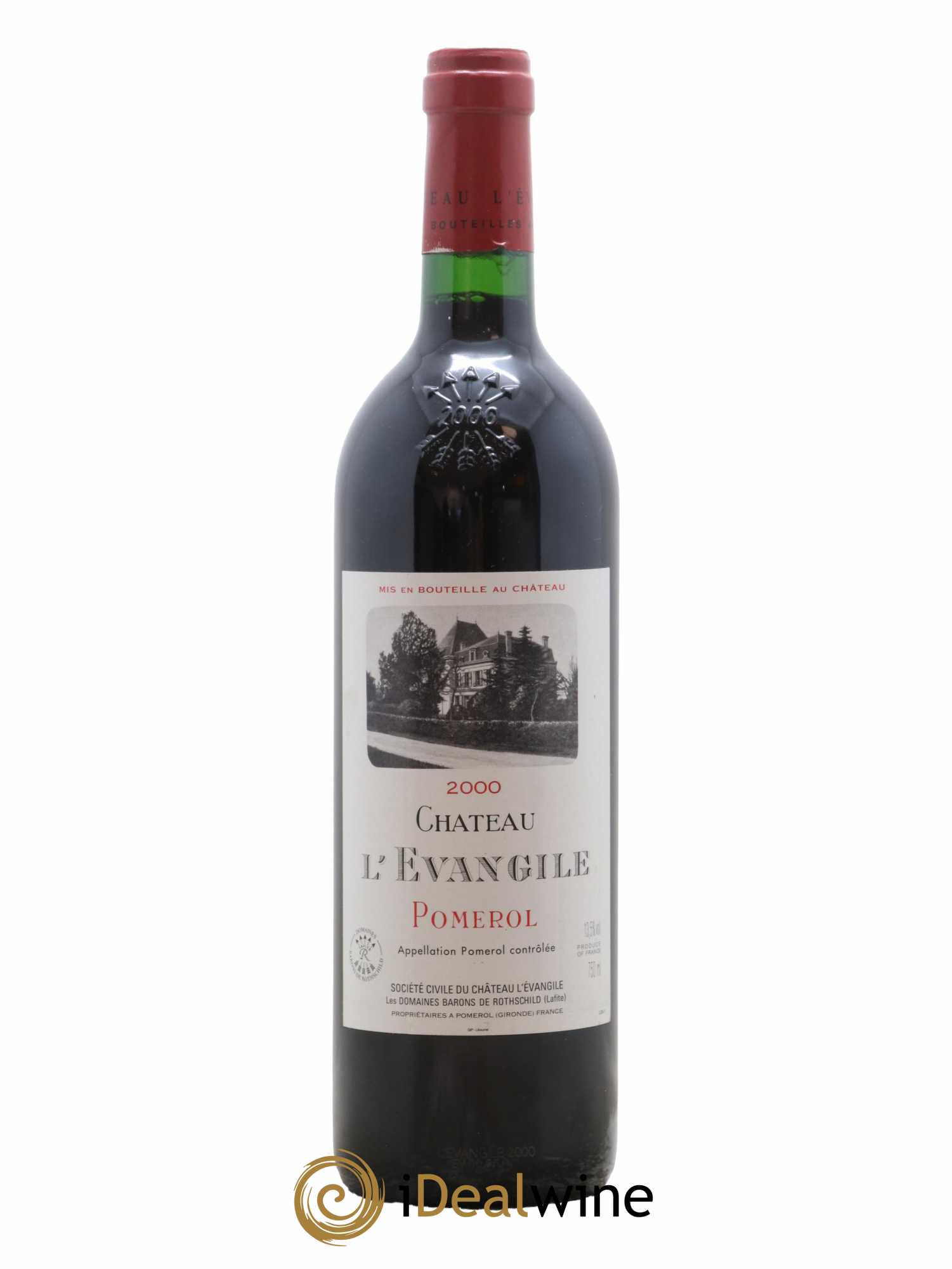 Château l' Évangile 2000 - Lot de 1 bouteille - 0