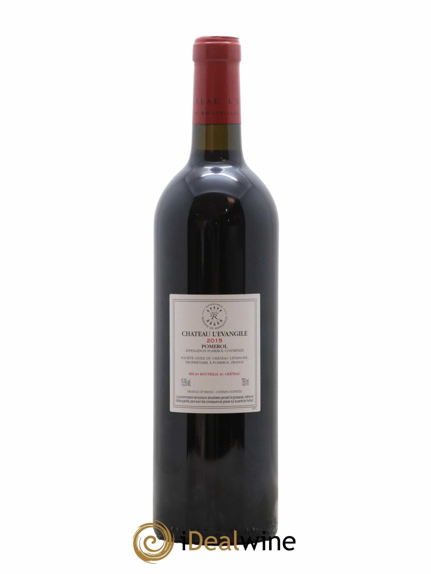 Château l' Évangile 2015 - Lot de 1 bouteille - 1