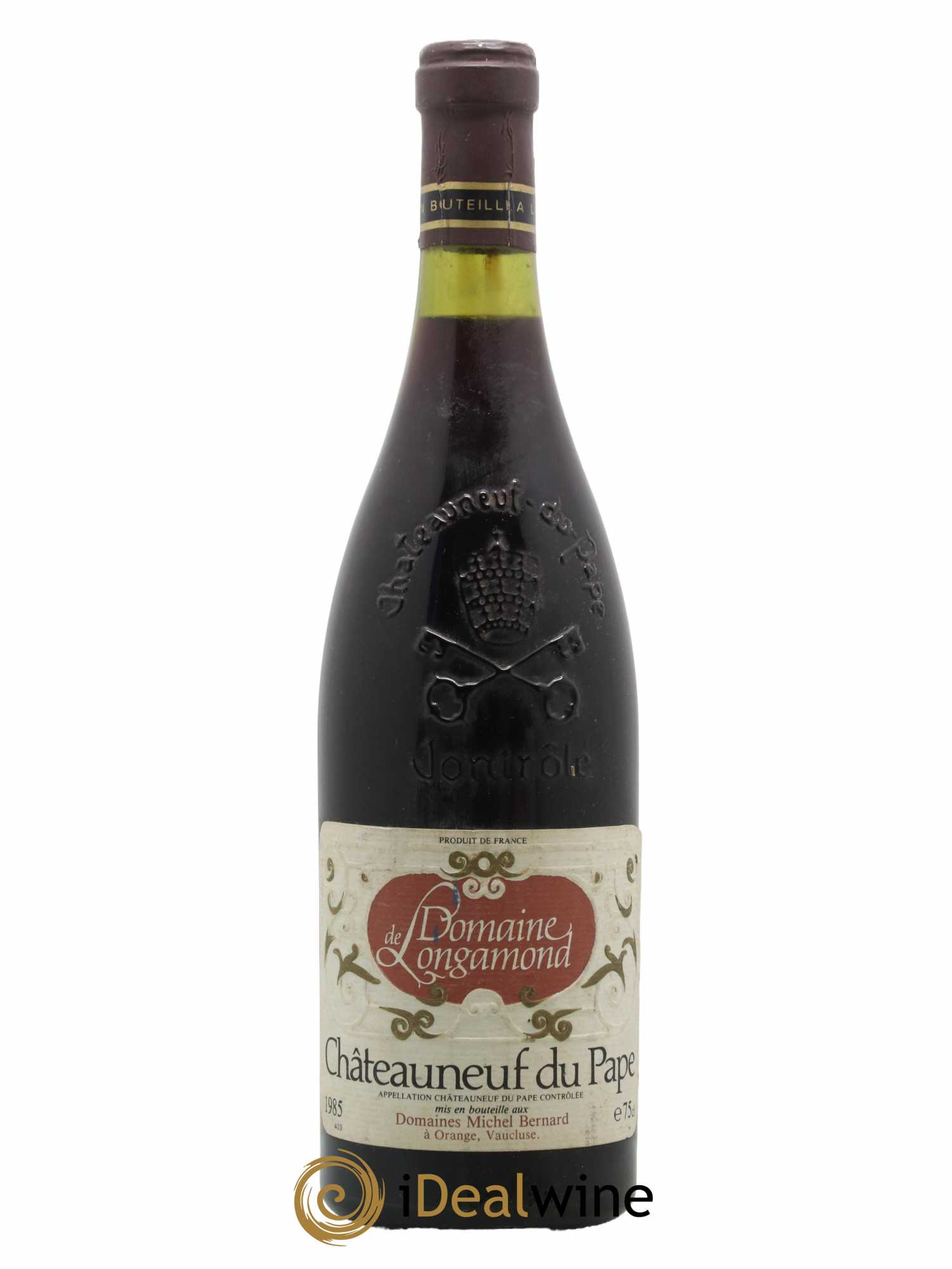 Châteauneuf-du-Pape Domaine Longamond Michel Bernard 1985 - Lot de 1 bouteille - 0
