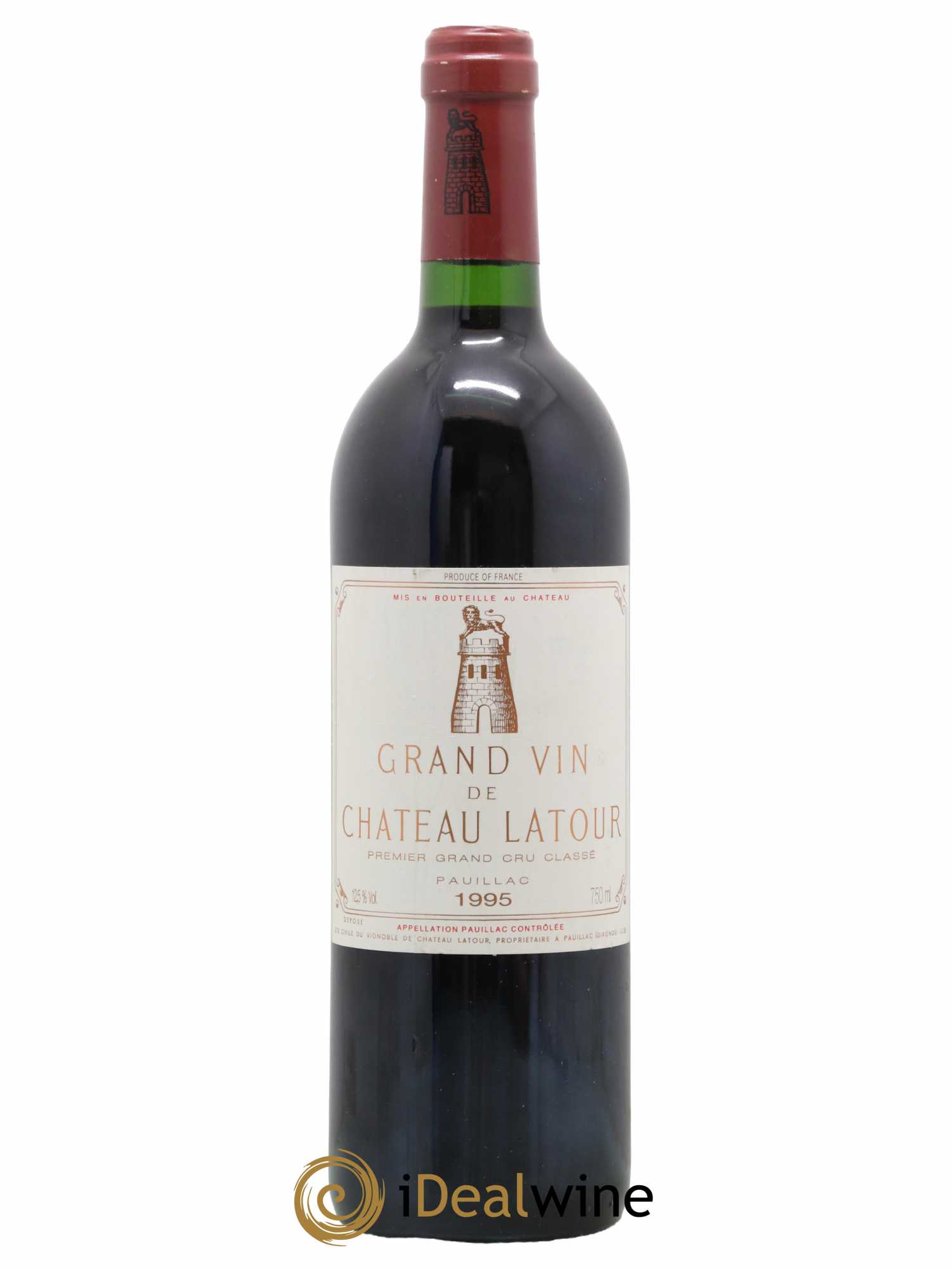 Château Latour 1er Grand Cru Classé 1995 - Lot de 1 bouteille - 0
