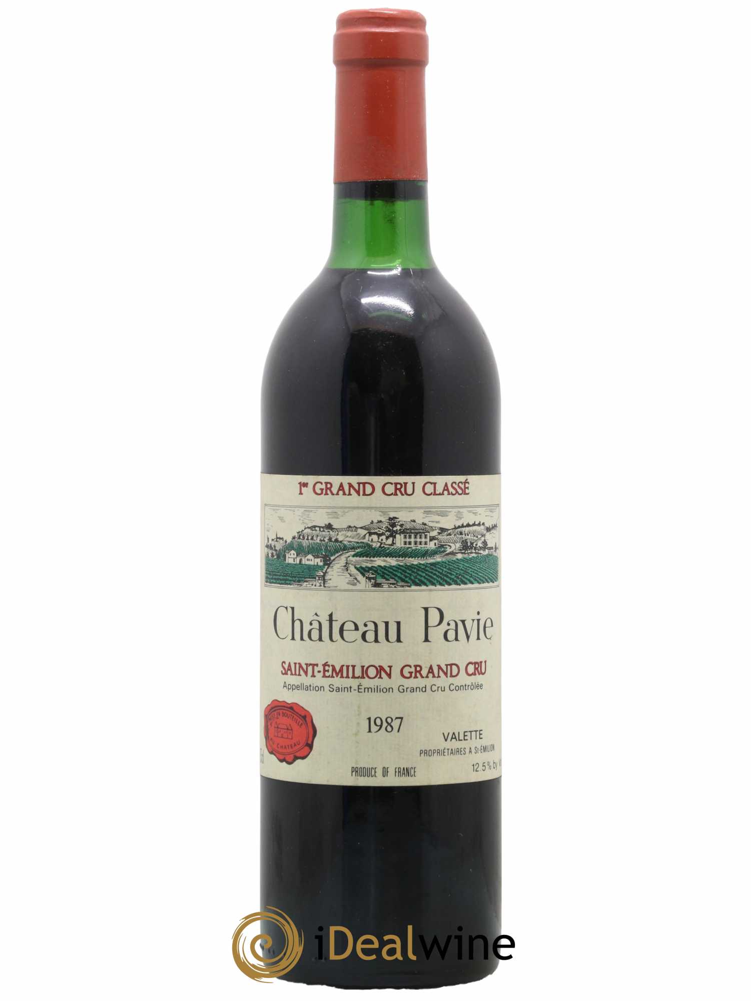 Château Pavie 1er Grand Cru Classé A 1987 - Lot de 1 bouteille - 0