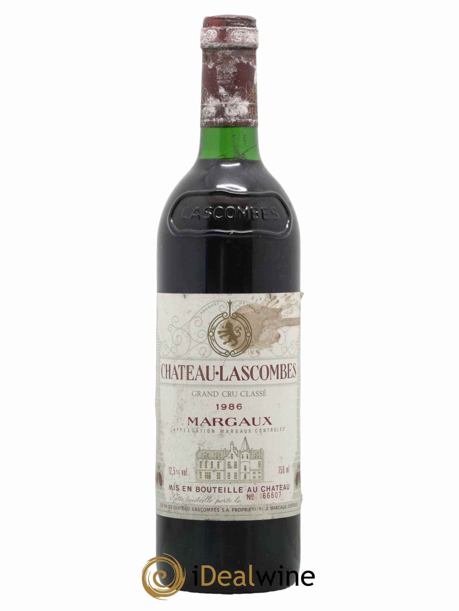 Château Lascombes 2ème Grand Cru Classé 1986 - Lot de 1 bouteille - 0
